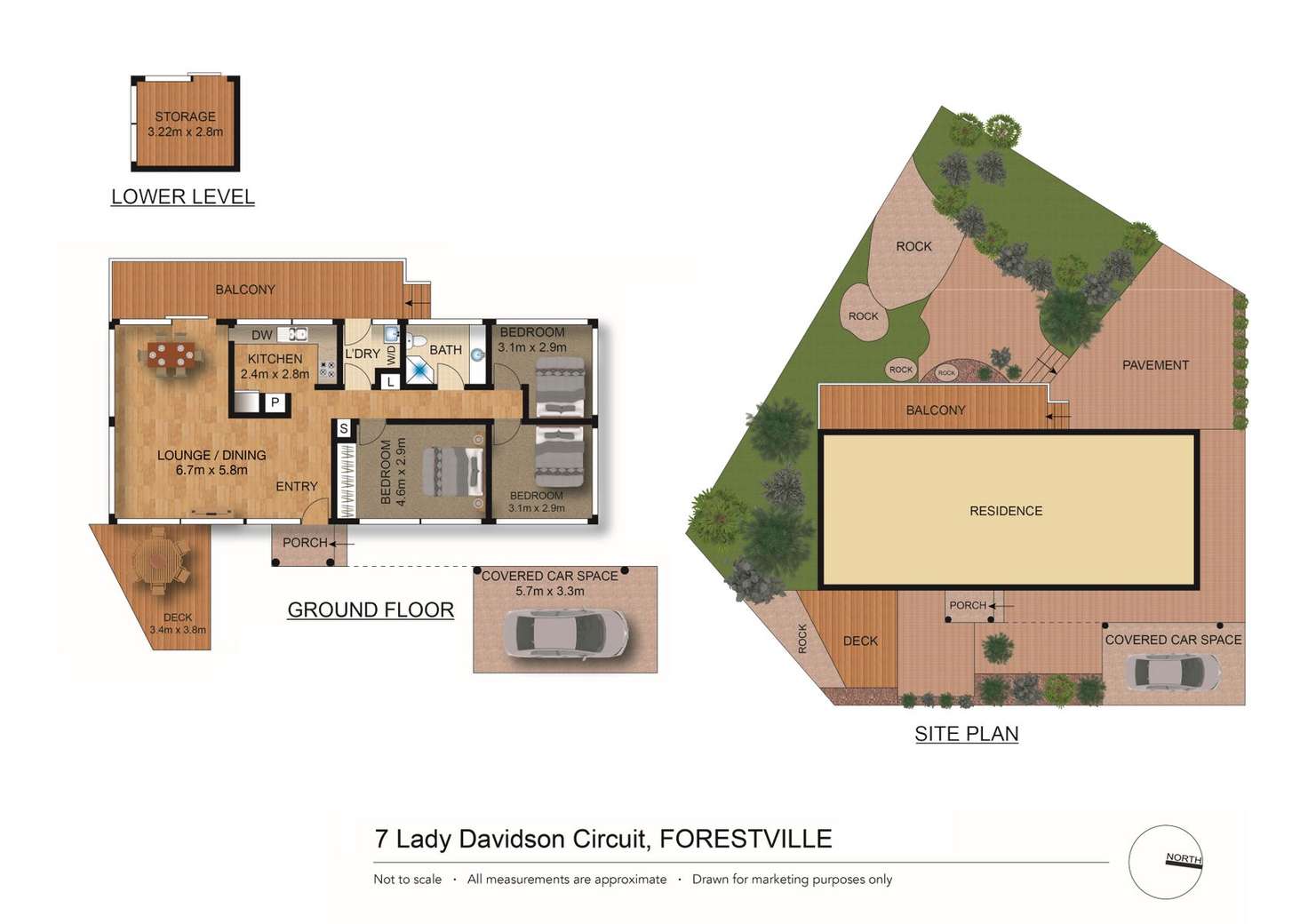 Floorplan of Homely house listing, 7 Lady Davidson Circuit, Forestville NSW 2087