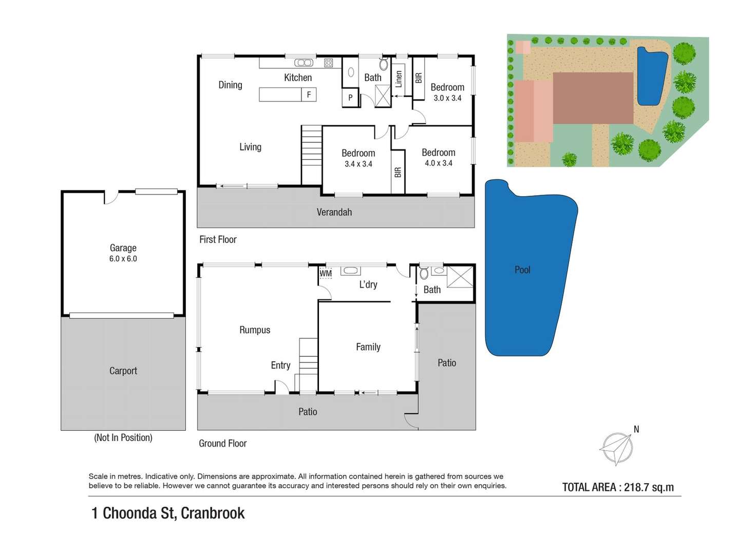 Floorplan of Homely house listing, 1 Choonda, Cranbrook QLD 4814