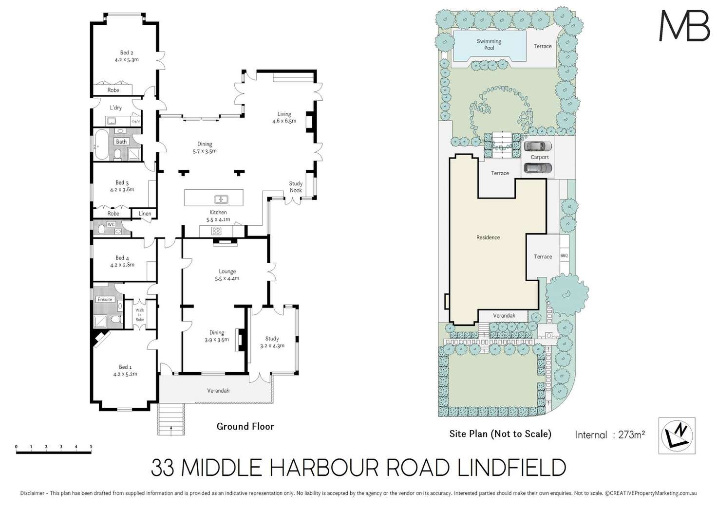 Floorplan of Homely house listing, 33 Middle Harbour Road, Lindfield NSW 2070