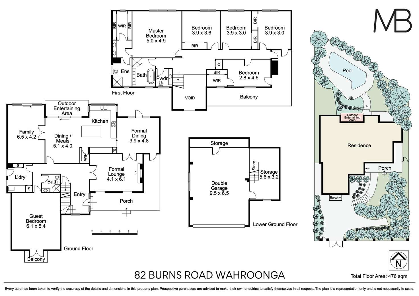 Floorplan of Homely house listing, 82 Burns Road, Wahroonga NSW 2076