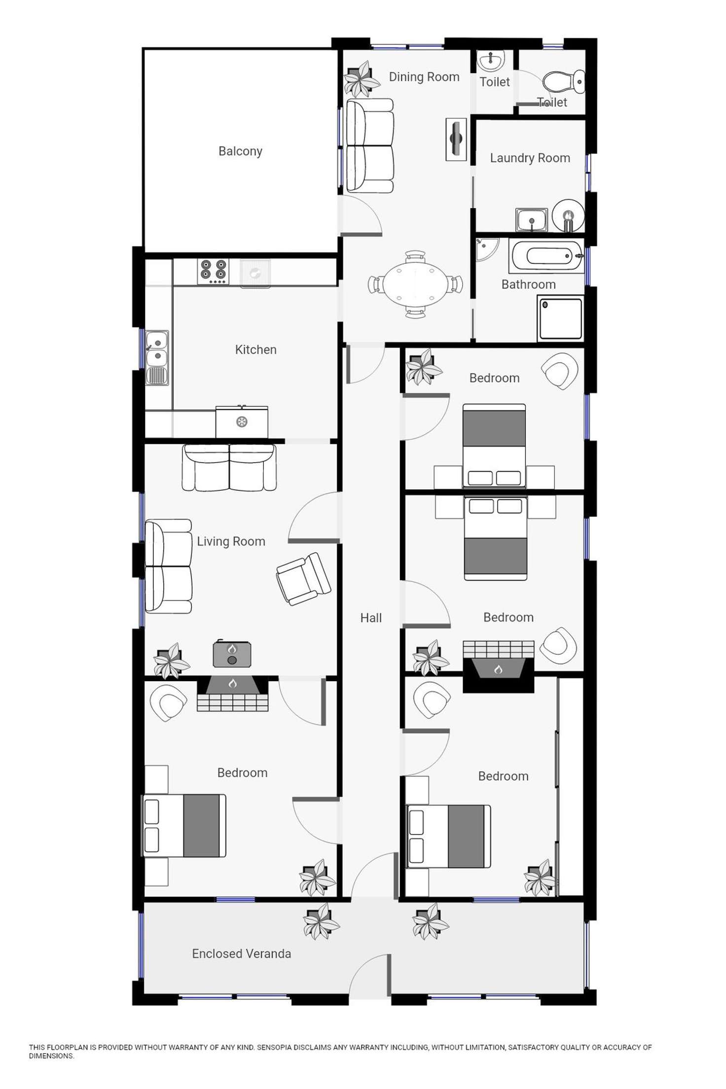 Floorplan of Homely house listing, 88-90 Wentworth Street, Glen Innes NSW 2370