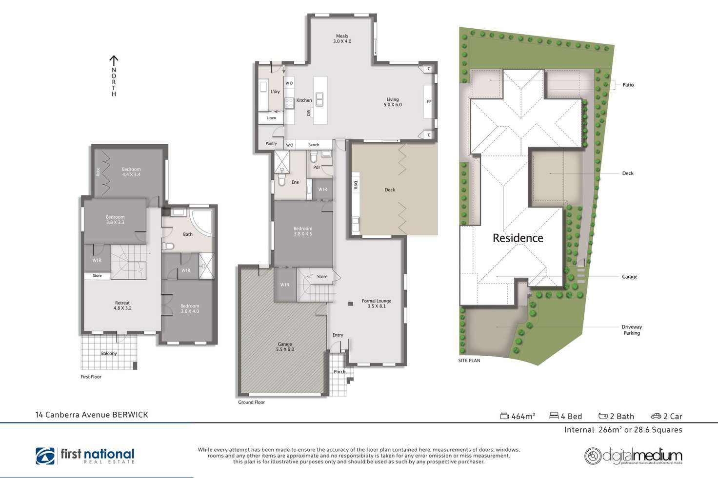 Floorplan of Homely other listing, 14 Canberra Avenue, Berwick VIC 3806