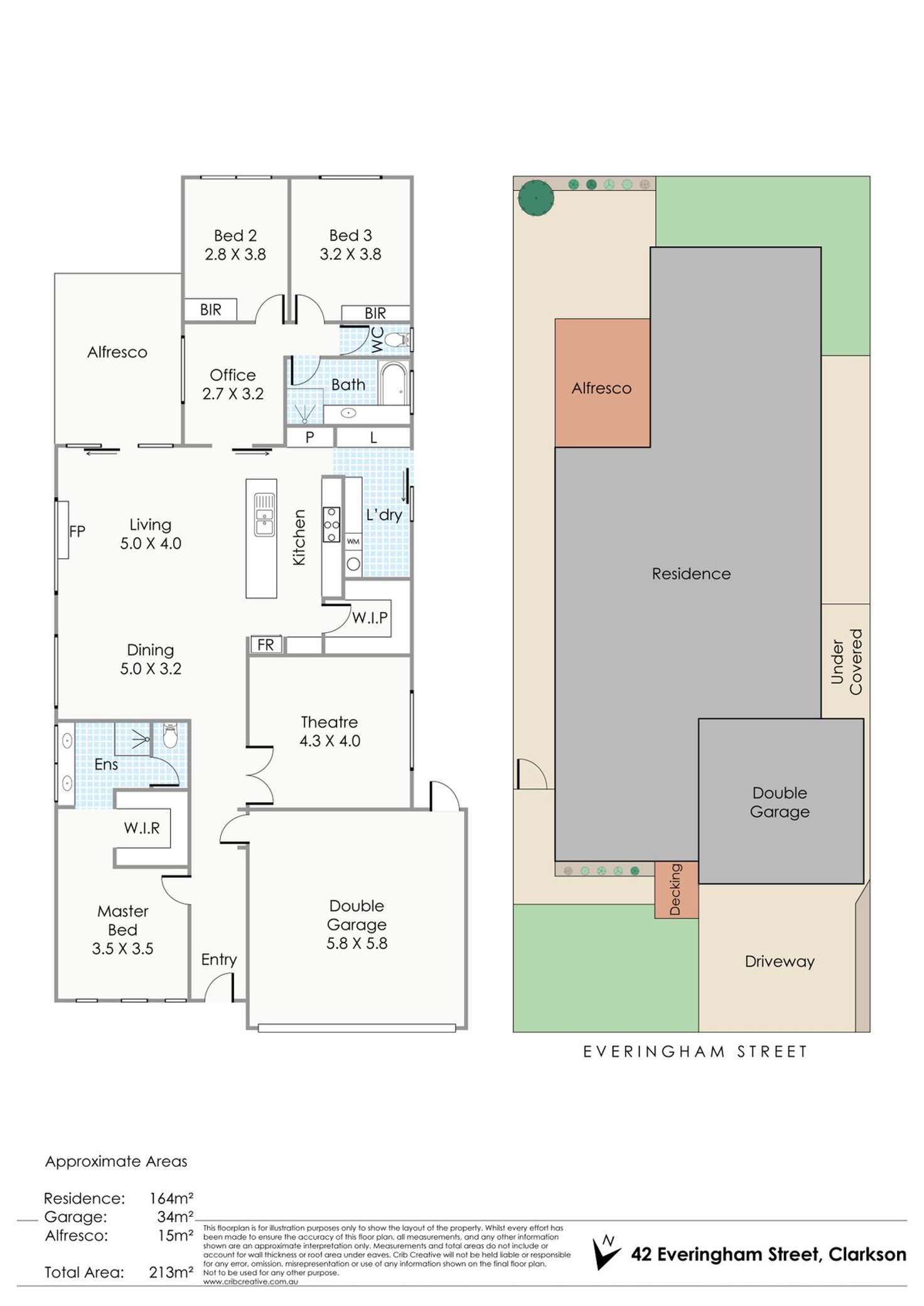Floorplan of Homely house listing, 42 Everingham Street, Clarkson WA 6030