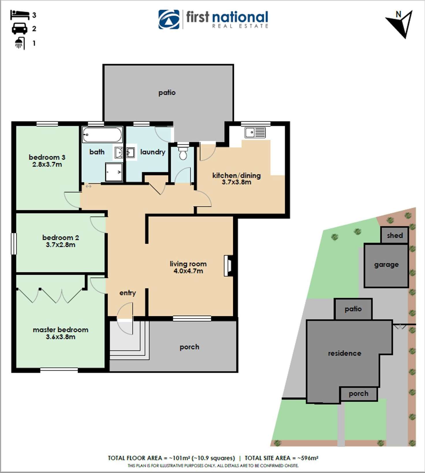 Floorplan of Homely house listing, 110 Somerville Road, Hampton Park VIC 3976