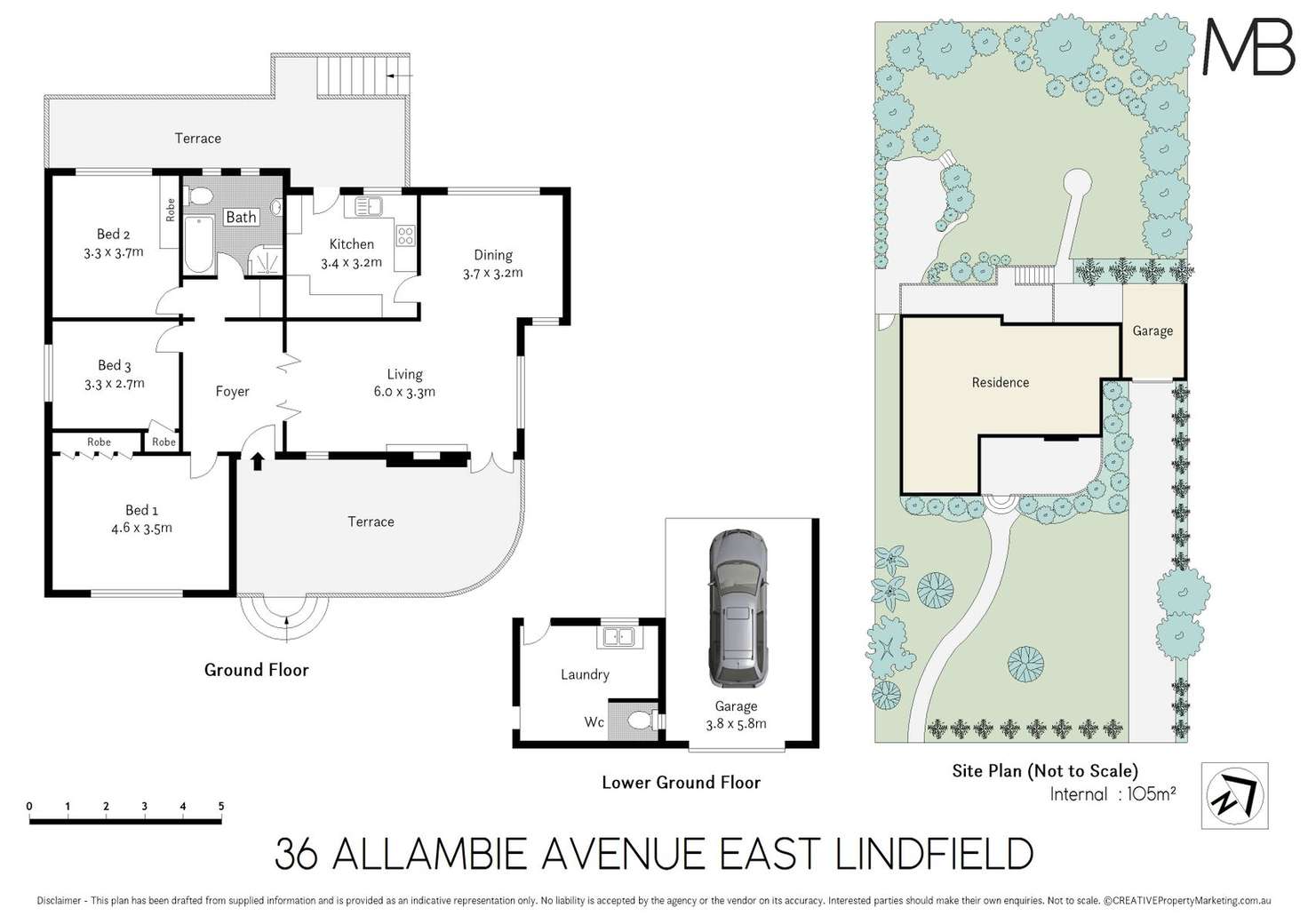 Floorplan of Homely house listing, 36 Allambie Avenue, East Lindfield NSW 2070
