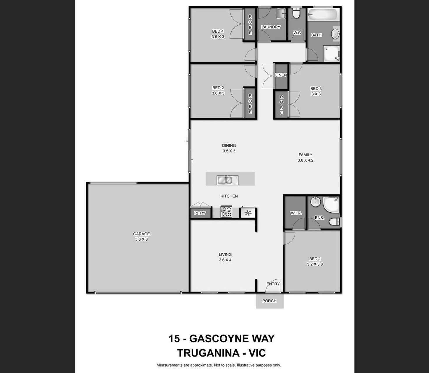 Floorplan of Homely house listing, 15 Gascoyne Way, Truganina VIC 3029