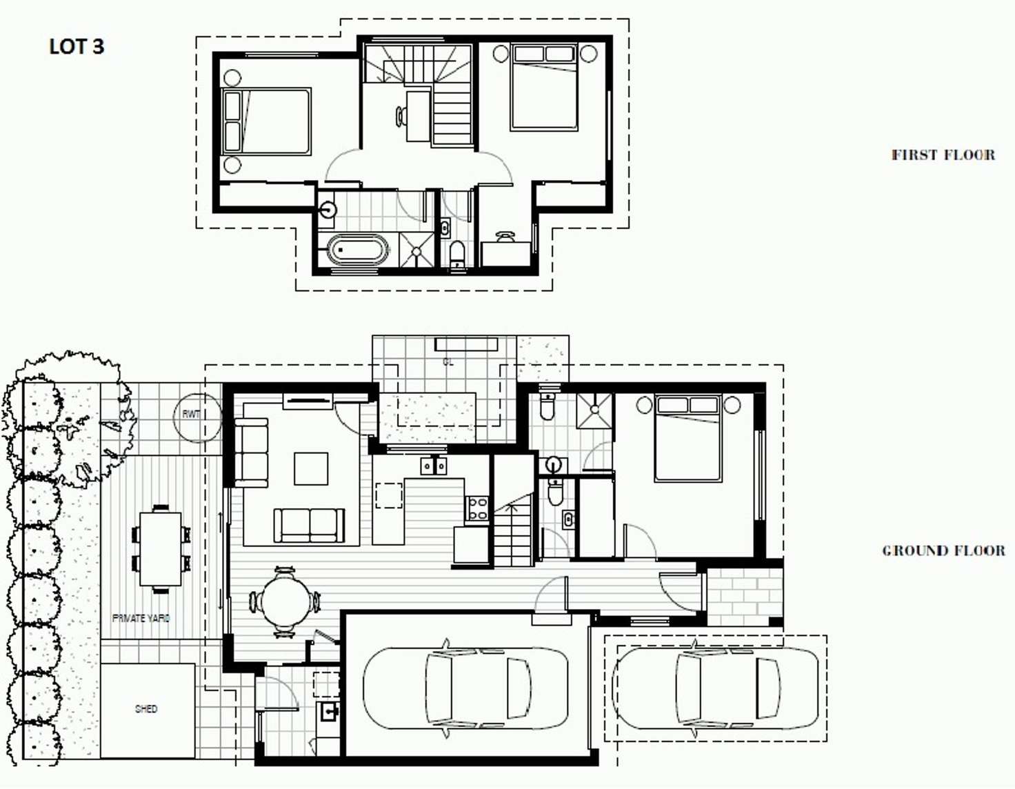 Floorplan of Homely townhouse listing, 3/520-528 Mitcham Road, Mitcham VIC 3132