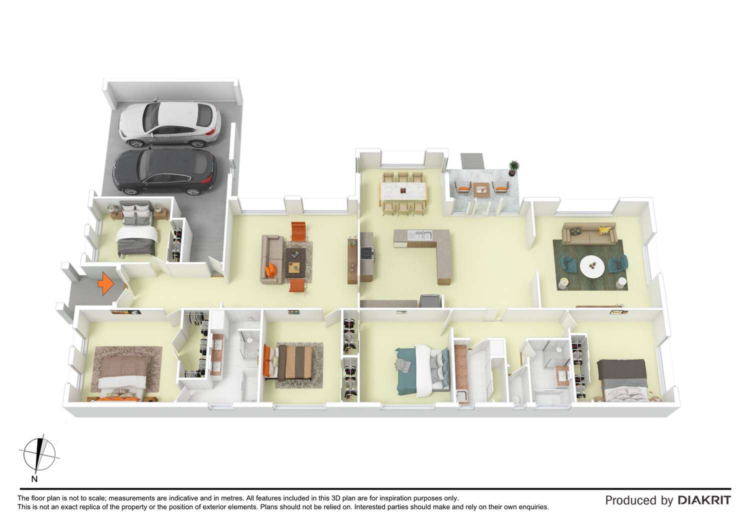 Floorplan of Homely house listing, 61 Saxonwood Drive, Sunbury VIC 3429