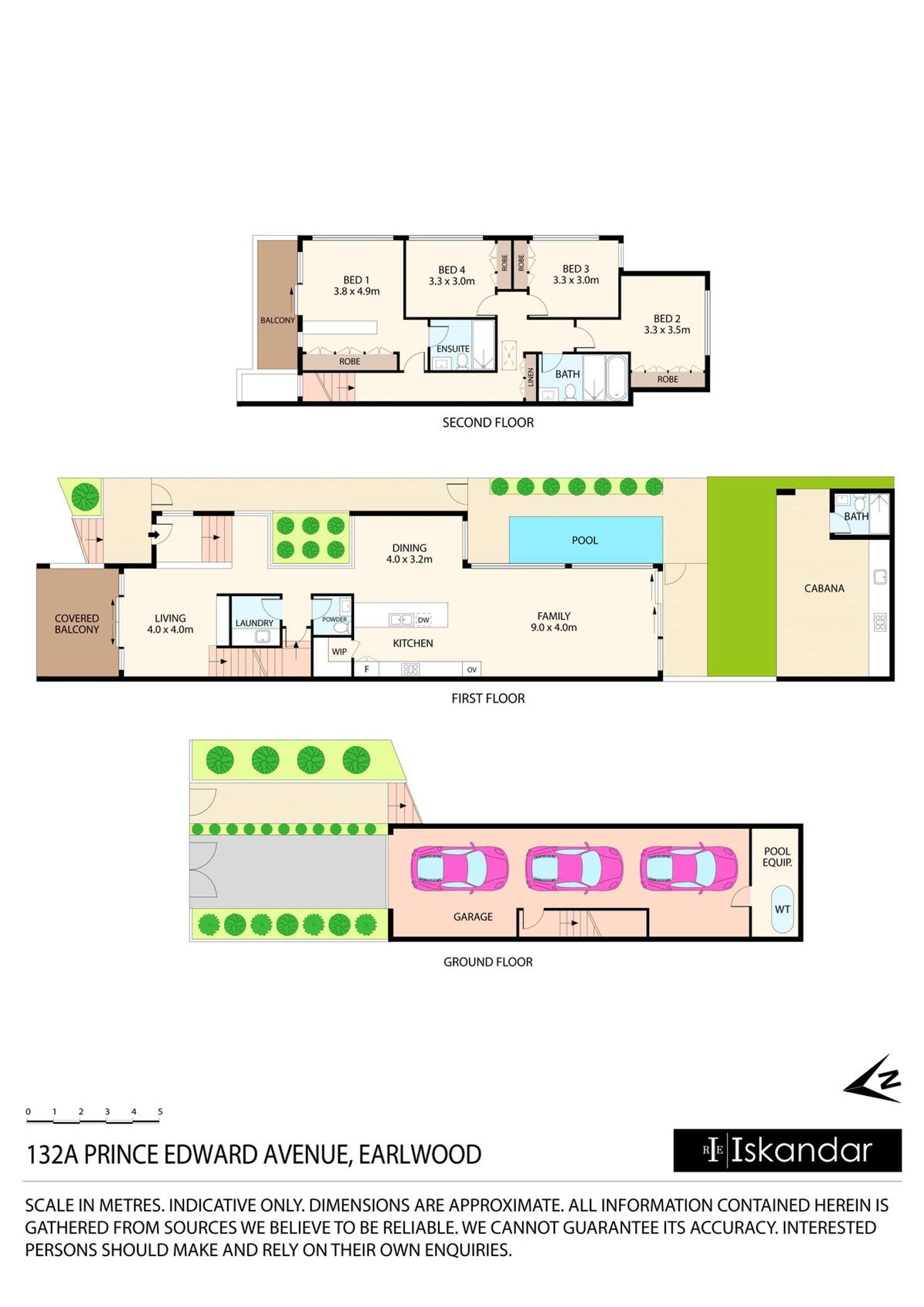 Floorplan of Homely house listing, 132A Prince Edward Avenue, Earlwood NSW 2206