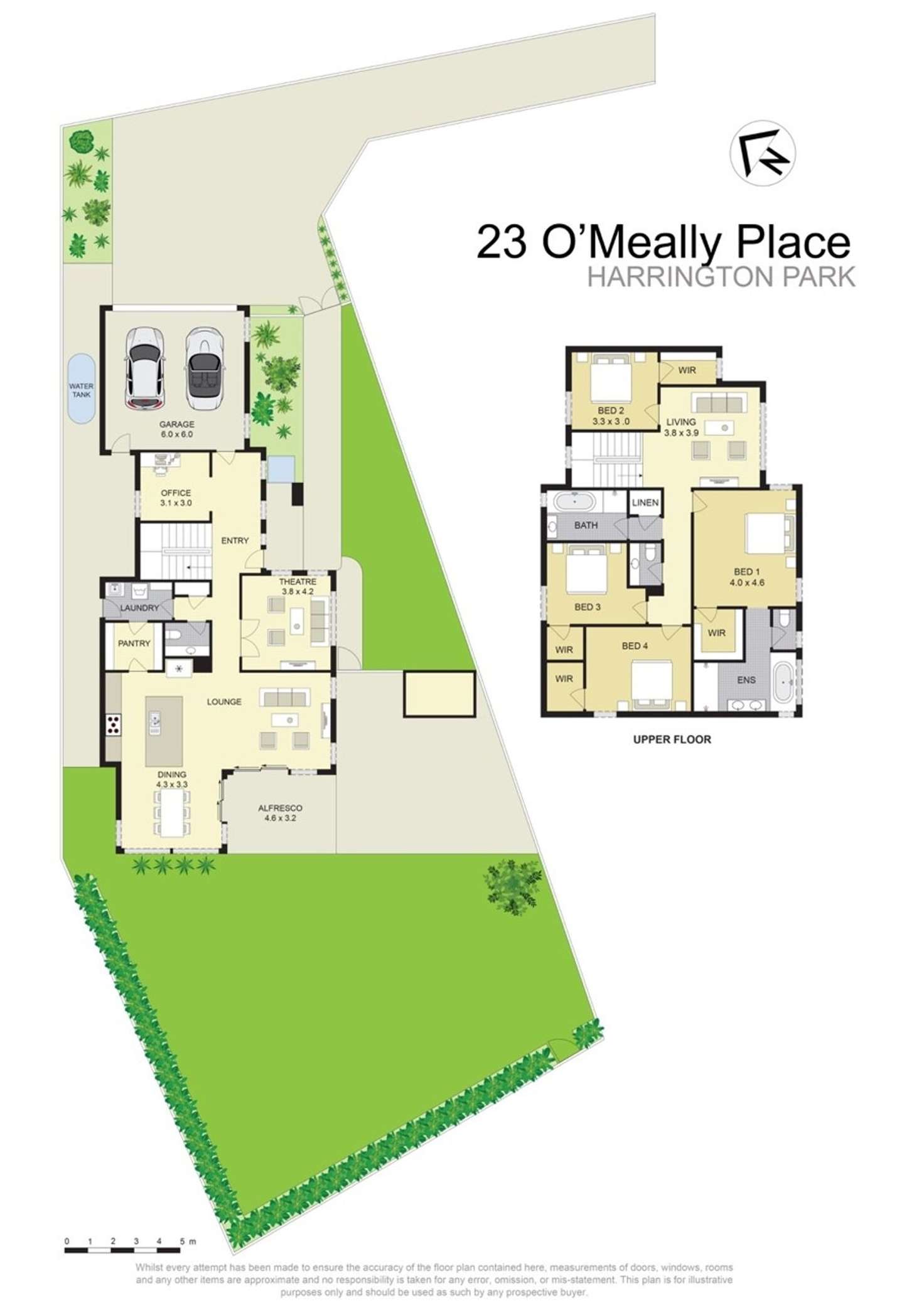 Floorplan of Homely house listing, 23 O'Meally Place, Harrington Park NSW 2567