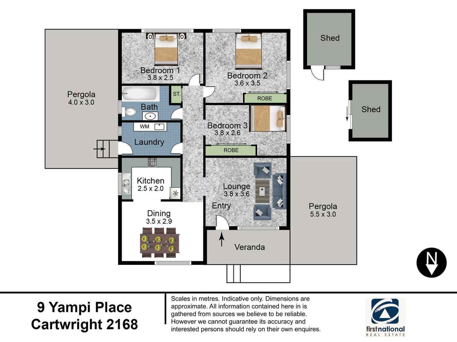 Floorplan of Homely house listing, Address available on request