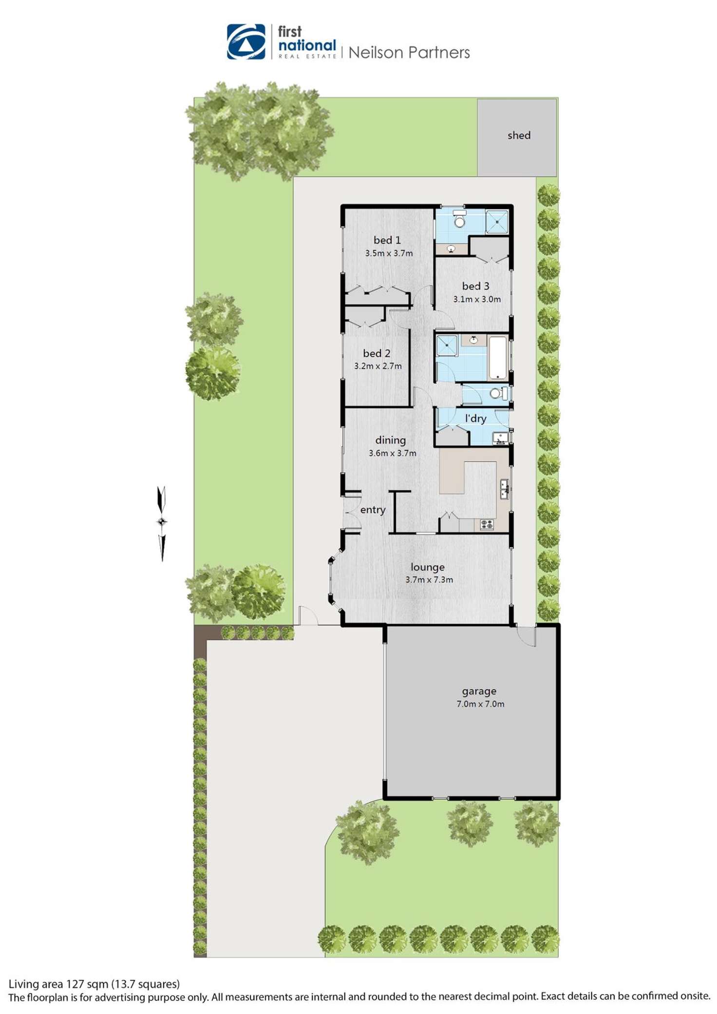 Floorplan of Homely house listing, 21 Tyntynder Close, Berwick VIC 3806