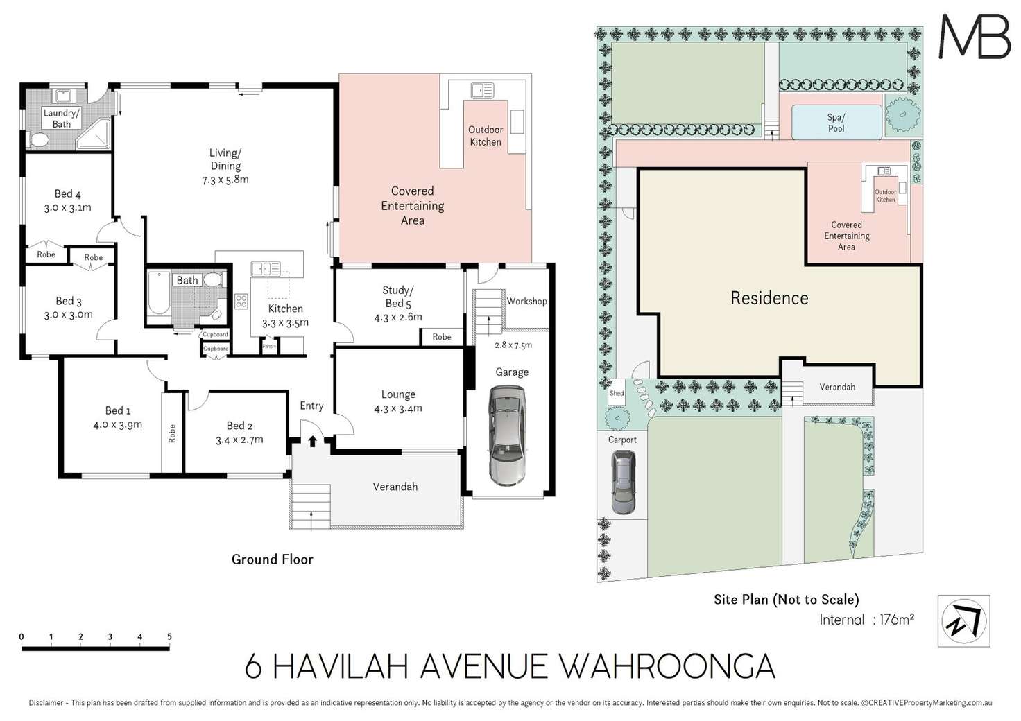 Floorplan of Homely house listing, 6 Havilah Avenue, Wahroonga NSW 2076