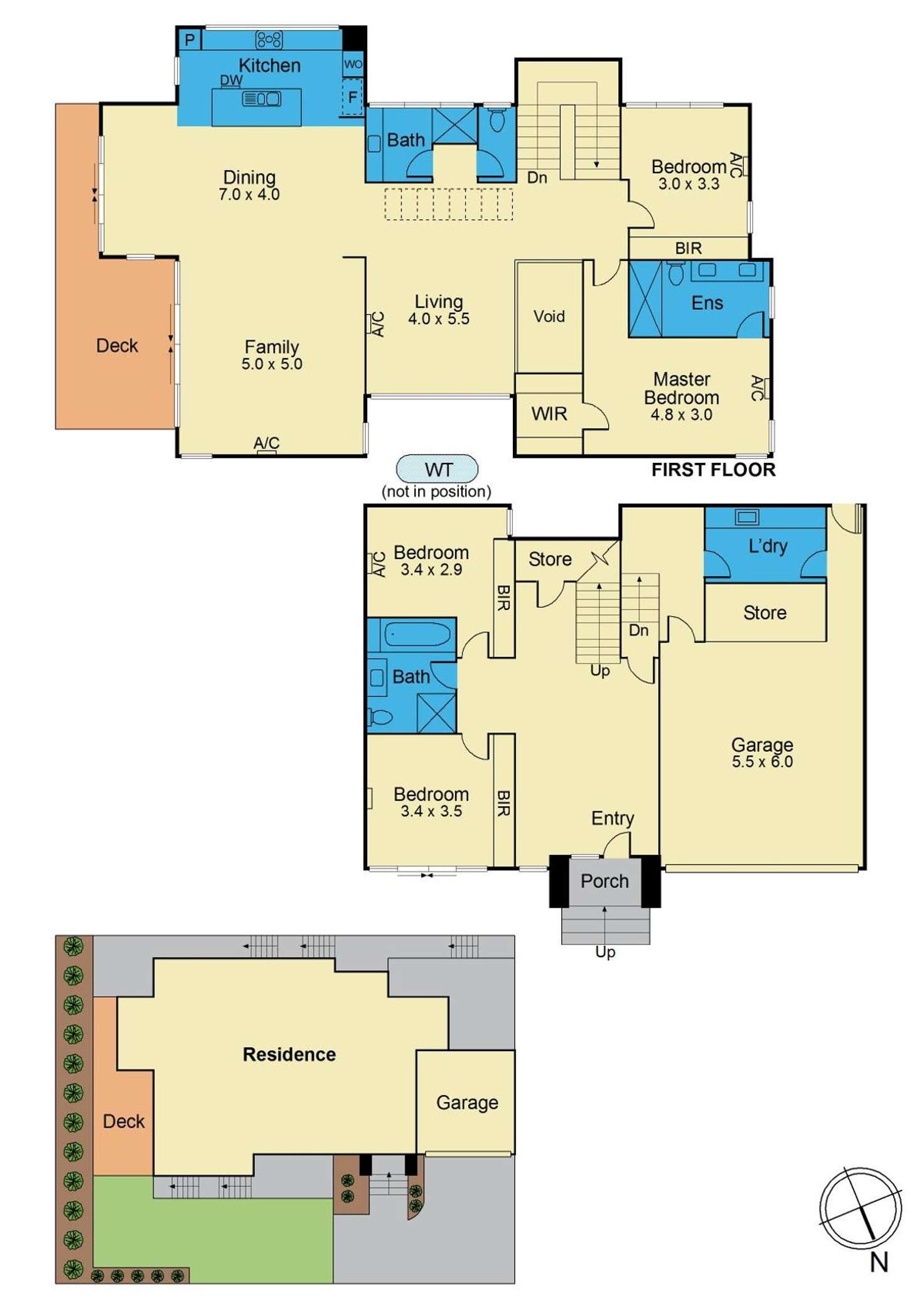 Floorplan of Homely house listing, 8 Merri Street, Templestowe Lower VIC 3107