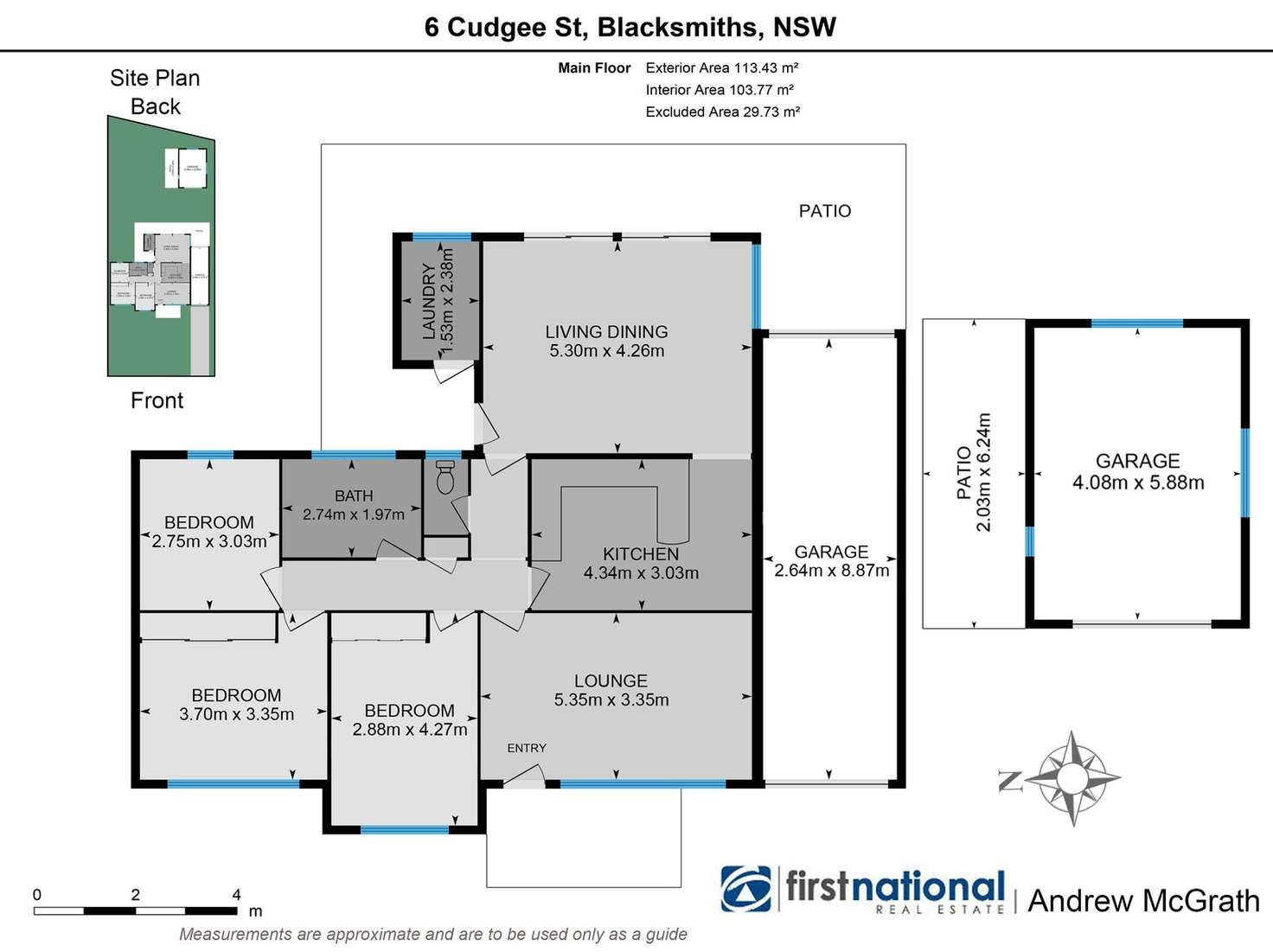 Floorplan of Homely house listing, 6 Cudgee Street, Blacksmiths NSW 2281