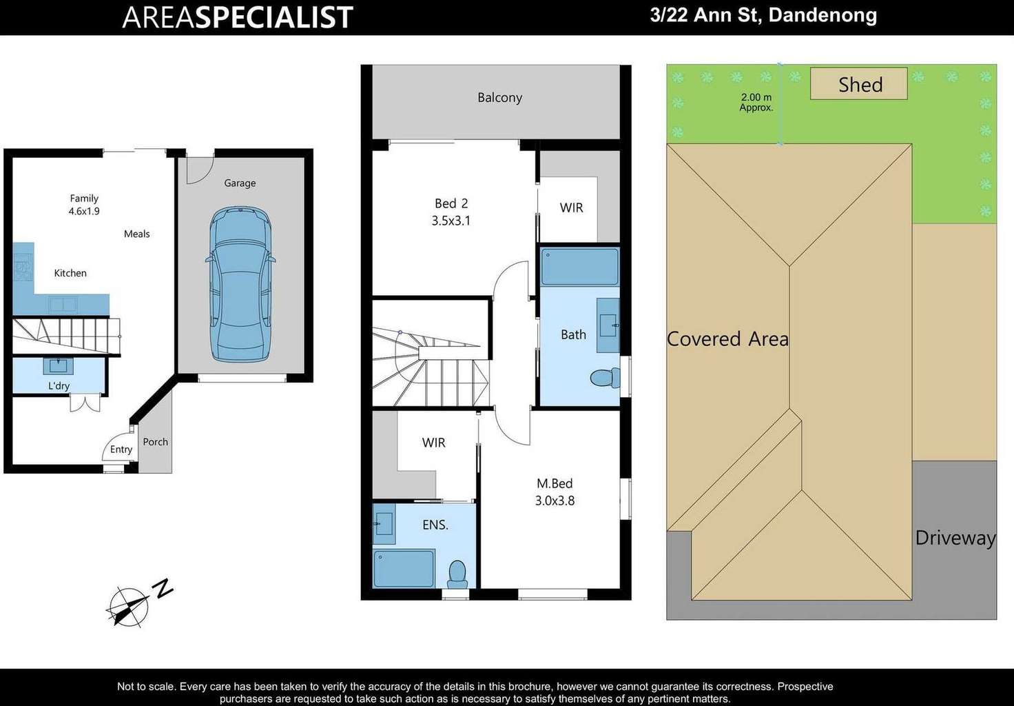 Floorplan of Homely house listing, 3/22 Ann Street, Dandenong VIC 3175