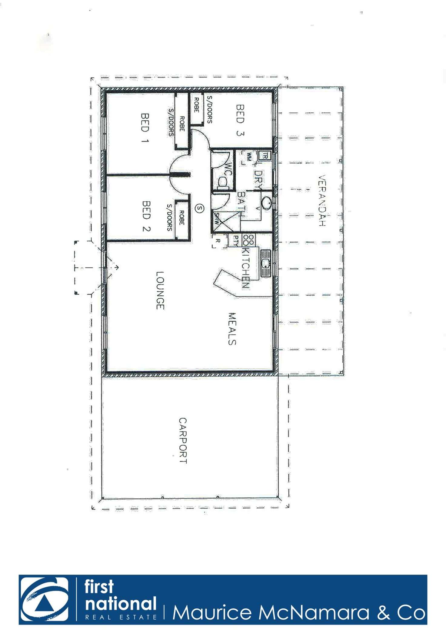 Floorplan of Homely townhouse listing, 2/19 Victoria Street, Numurkah VIC 3636