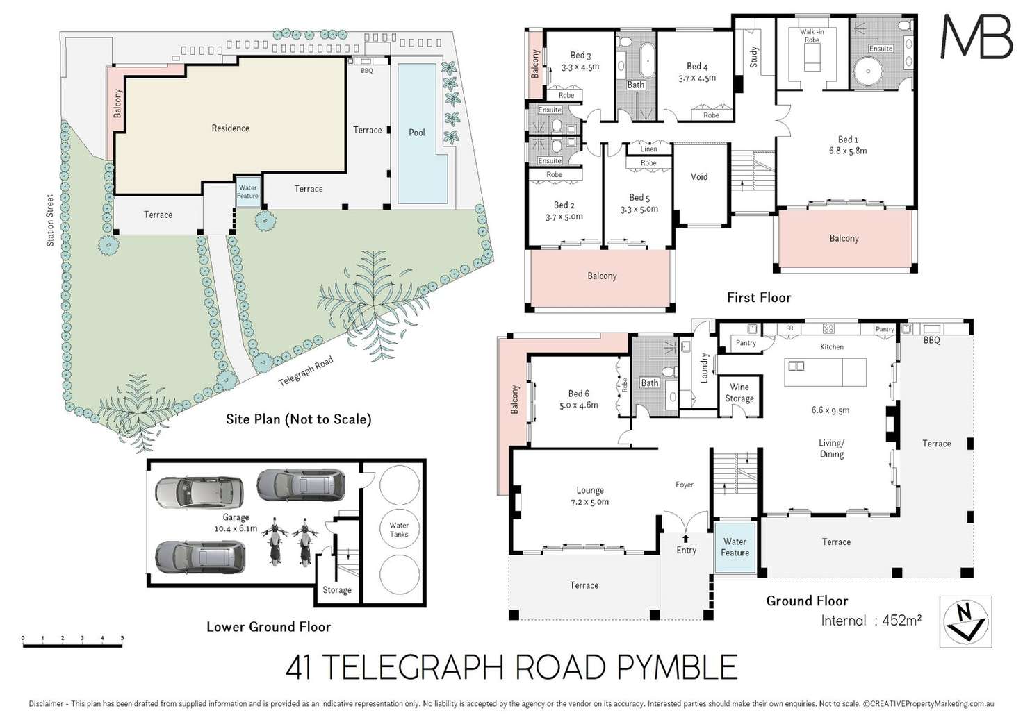 Floorplan of Homely house listing, 41 Telegraph Road, Pymble NSW 2073