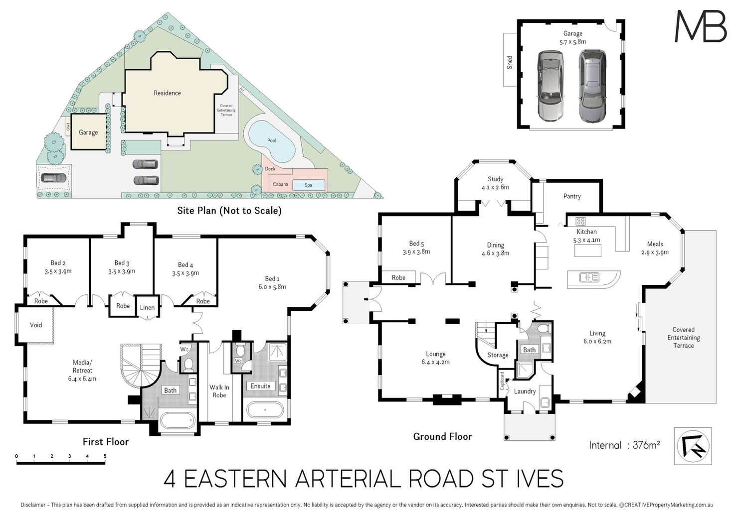 Floorplan of Homely house listing, 4 Eastern Arterial Road, St Ives NSW 2075