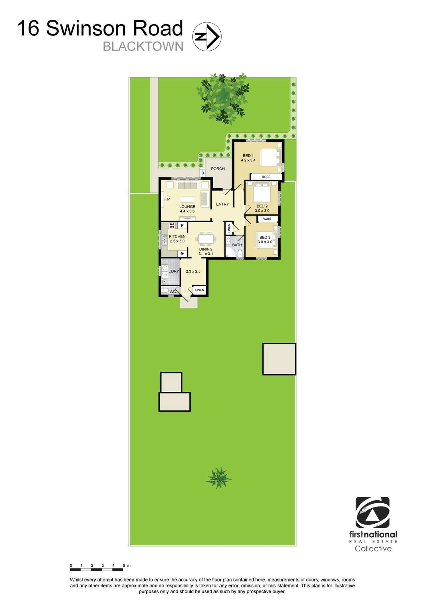 Floorplan of Homely house listing, 16 Swinson Road, Blacktown NSW 2148