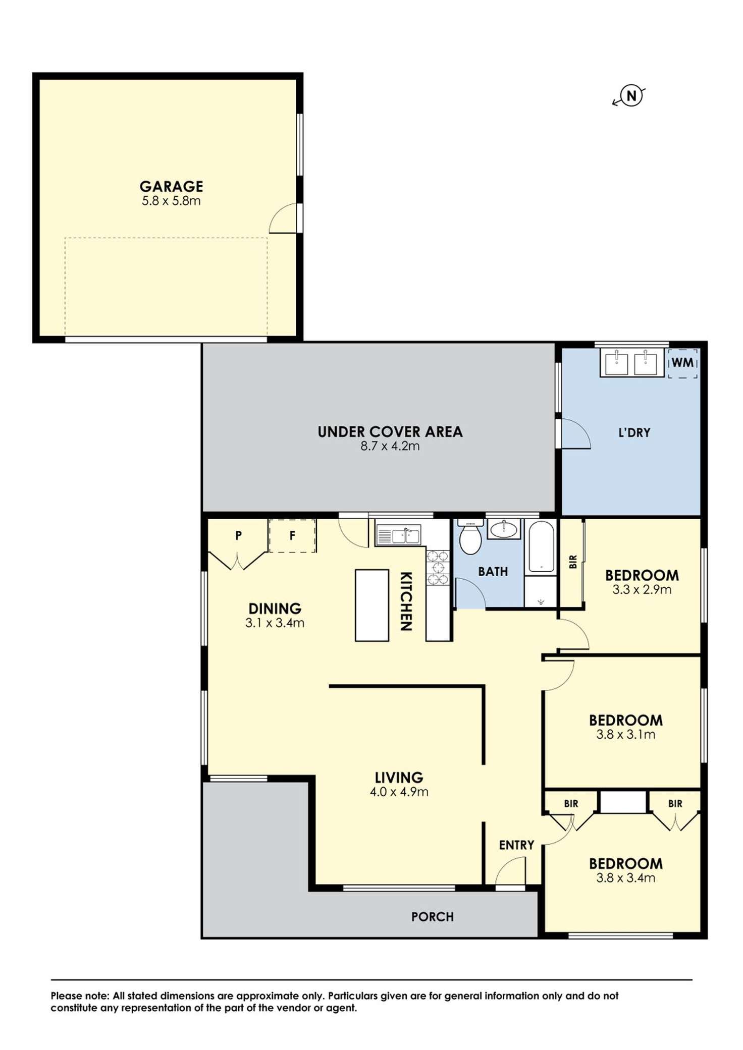 Floorplan of Homely house listing, 10 Tucker Street, Fawkner VIC 3060