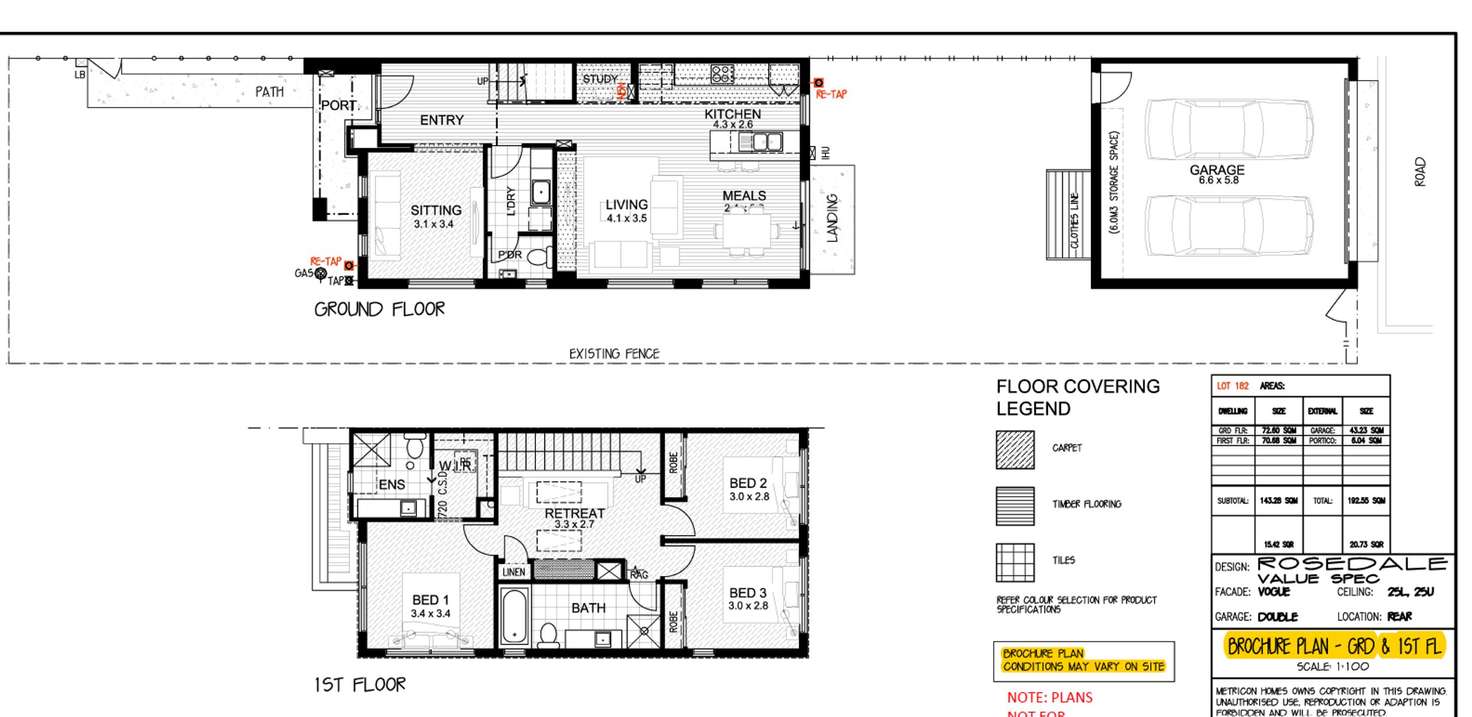 Floorplan of Homely townhouse listing, 7 Baltic Walk, Craigieburn VIC 3064