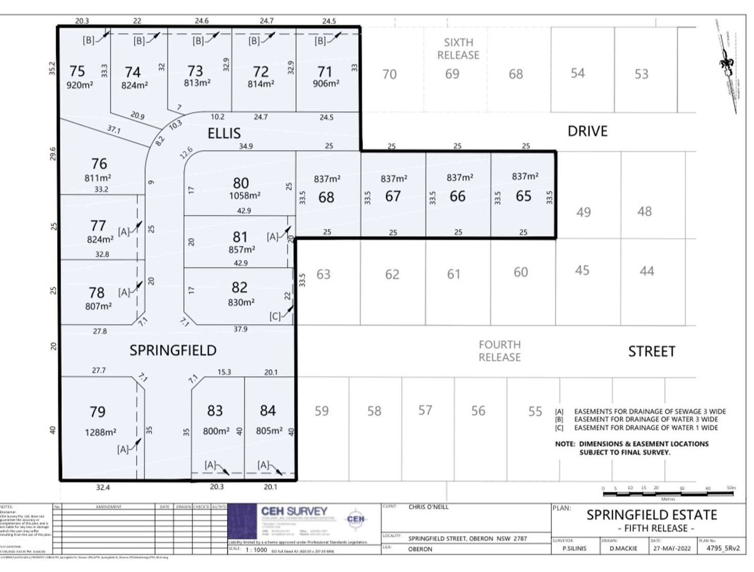 Floorplan of Homely residentialLand listing, Proposed Lot 68, 99 Springfield Street, Oberon NSW 2787