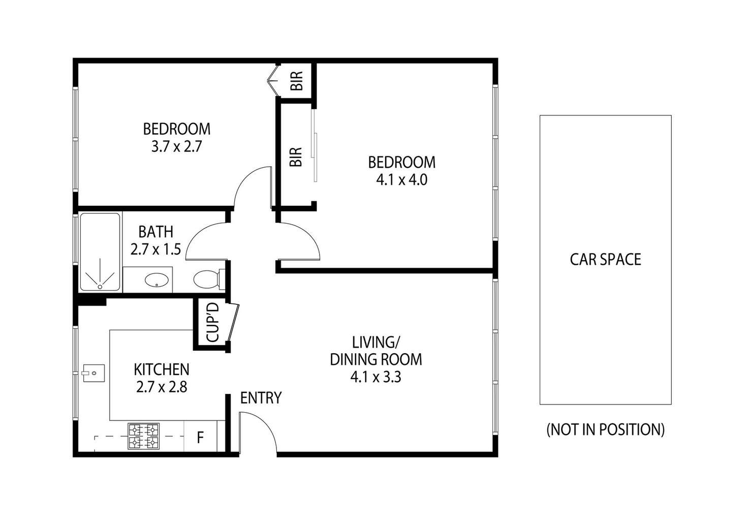 Floorplan of Homely apartment listing, 10/12 Schofield Street, Essendon VIC 3040
