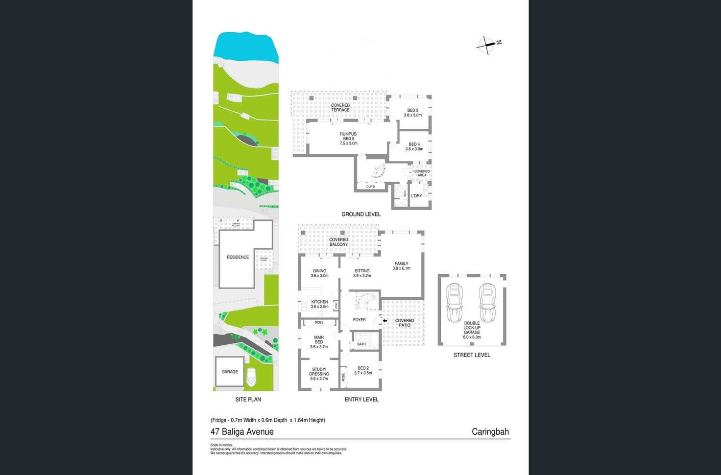 Floorplan of Homely house listing, 47 Baliga Avenue, Caringbah South NSW 2229