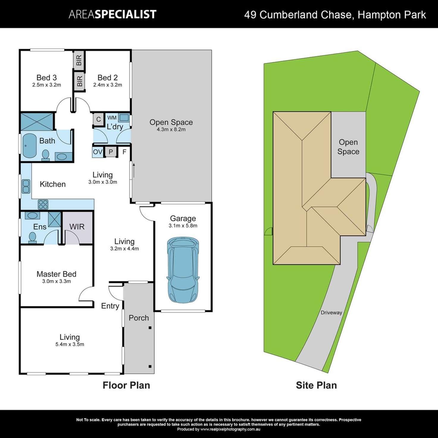 Floorplan of Homely house listing, 49 Cumberland Chase, Hampton Park VIC 3976