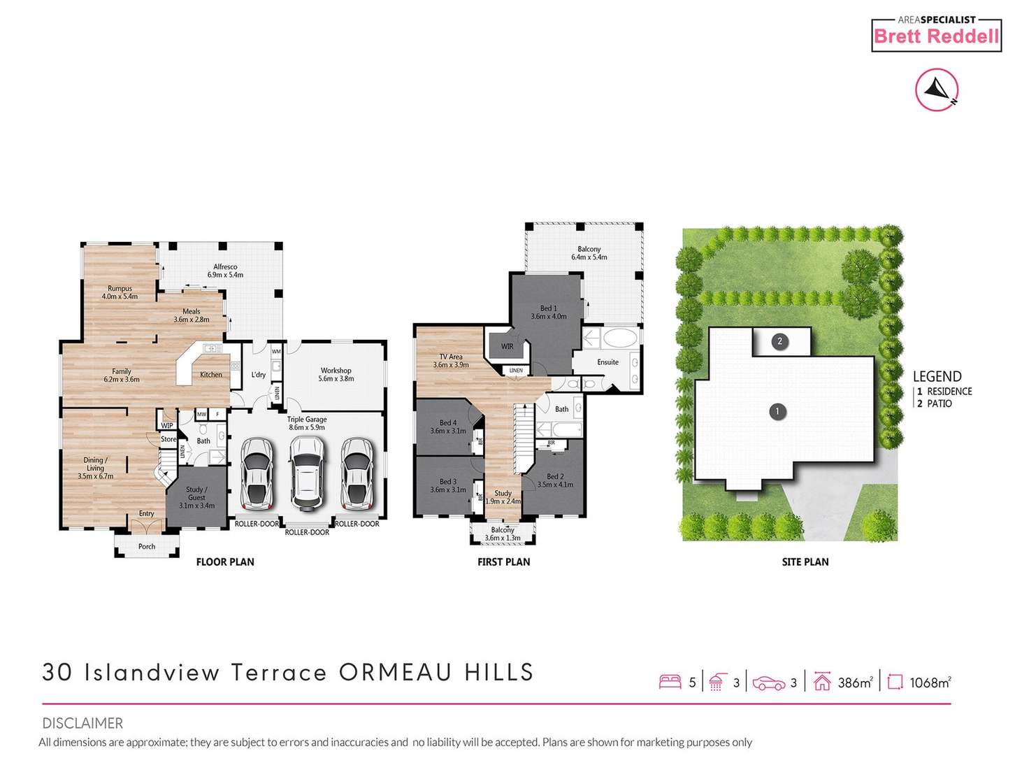 Floorplan of Homely house listing, 30 Islandview Terrace, Ormeau Hills QLD 4208