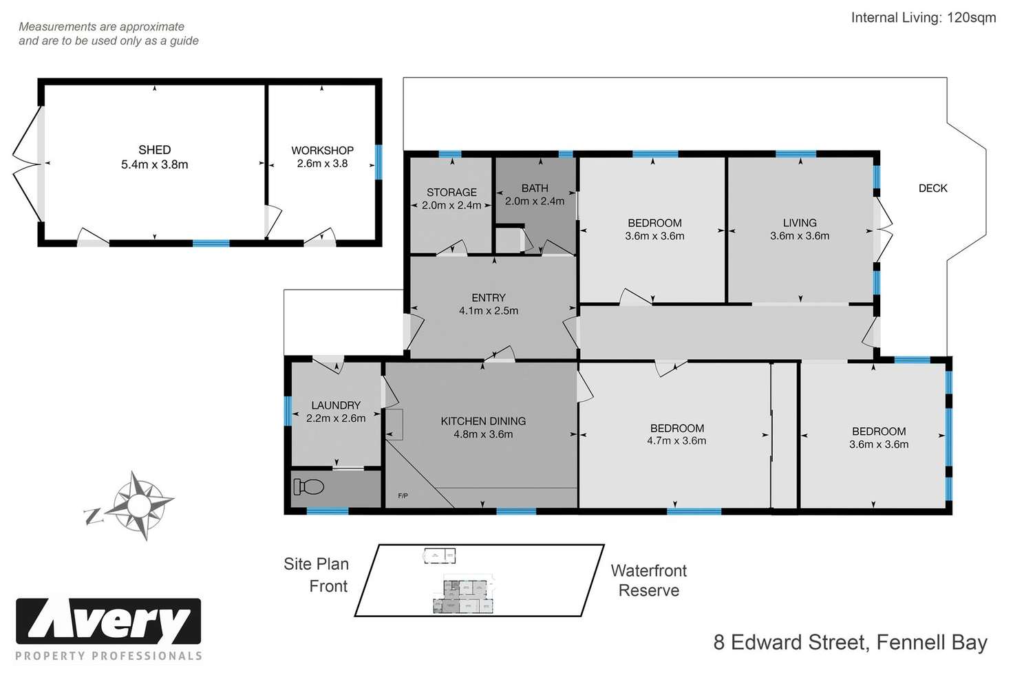 Floorplan of Homely house listing, 8 Edward Street, Fennell Bay NSW 2283