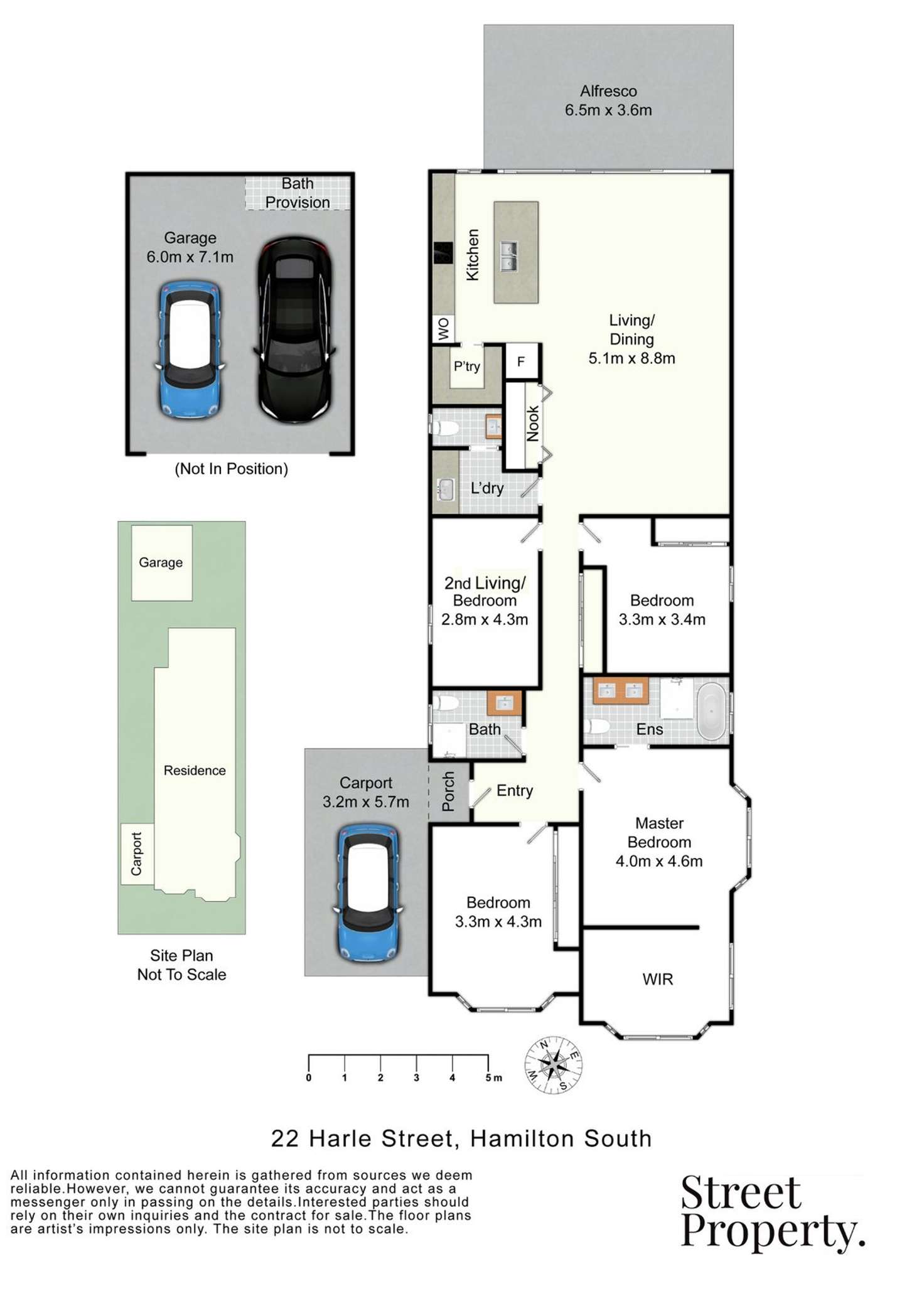 Floorplan of Homely house listing, 22 Harle Street, Hamilton South NSW 2303