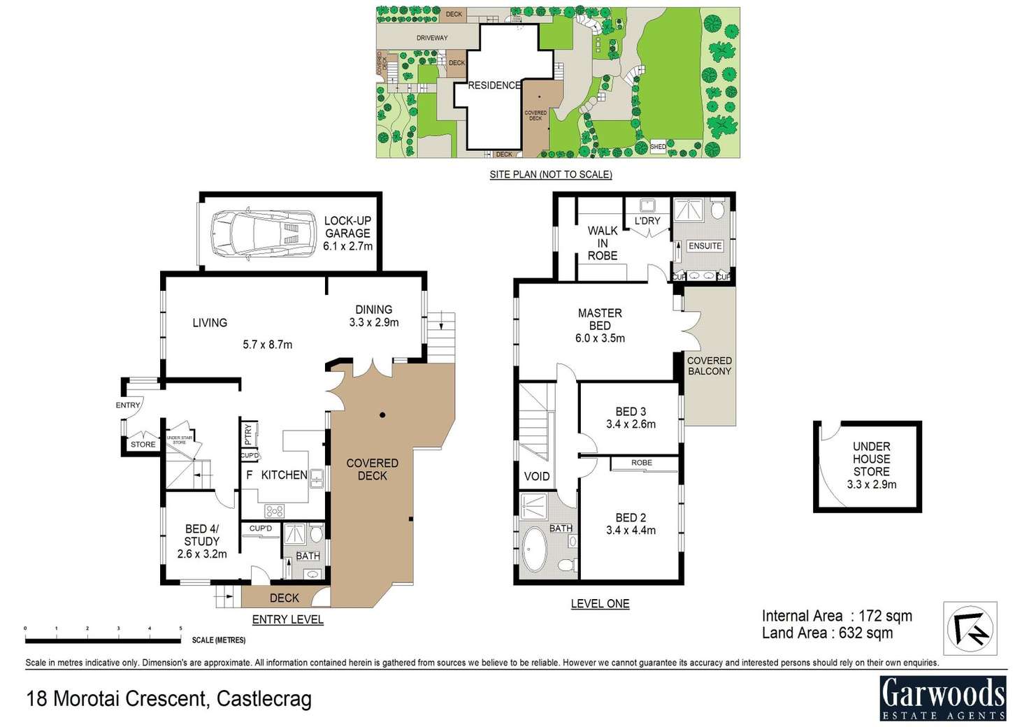 Floorplan of Homely house listing, 18 Morotai Crescent, Castlecrag NSW 2068