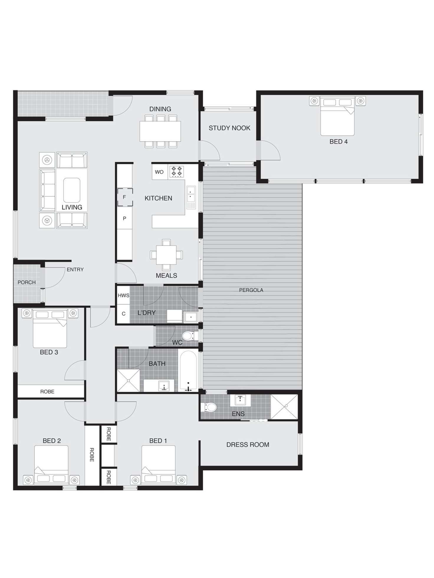 Floorplan of Homely house listing, 29 Wearing Street, Higgins ACT 2615