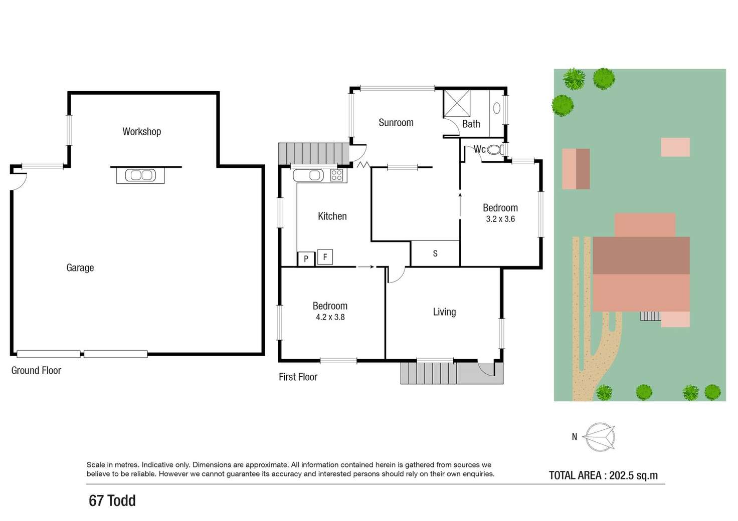 Floorplan of Homely house listing, 67 Todd Street, Railway Estate QLD 4810