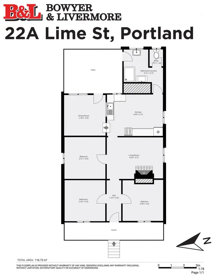 Floorplan of Homely house listing, 22a Lime Street, Portland NSW 2847