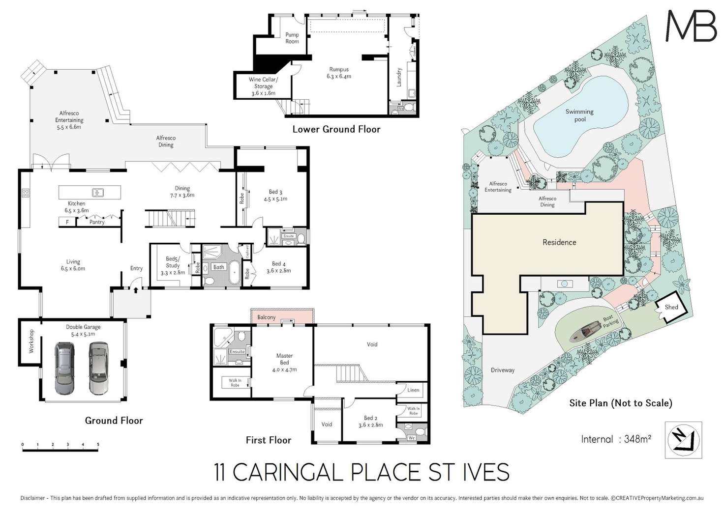 Floorplan of Homely house listing, 11 Caringal Place, St Ives NSW 2075