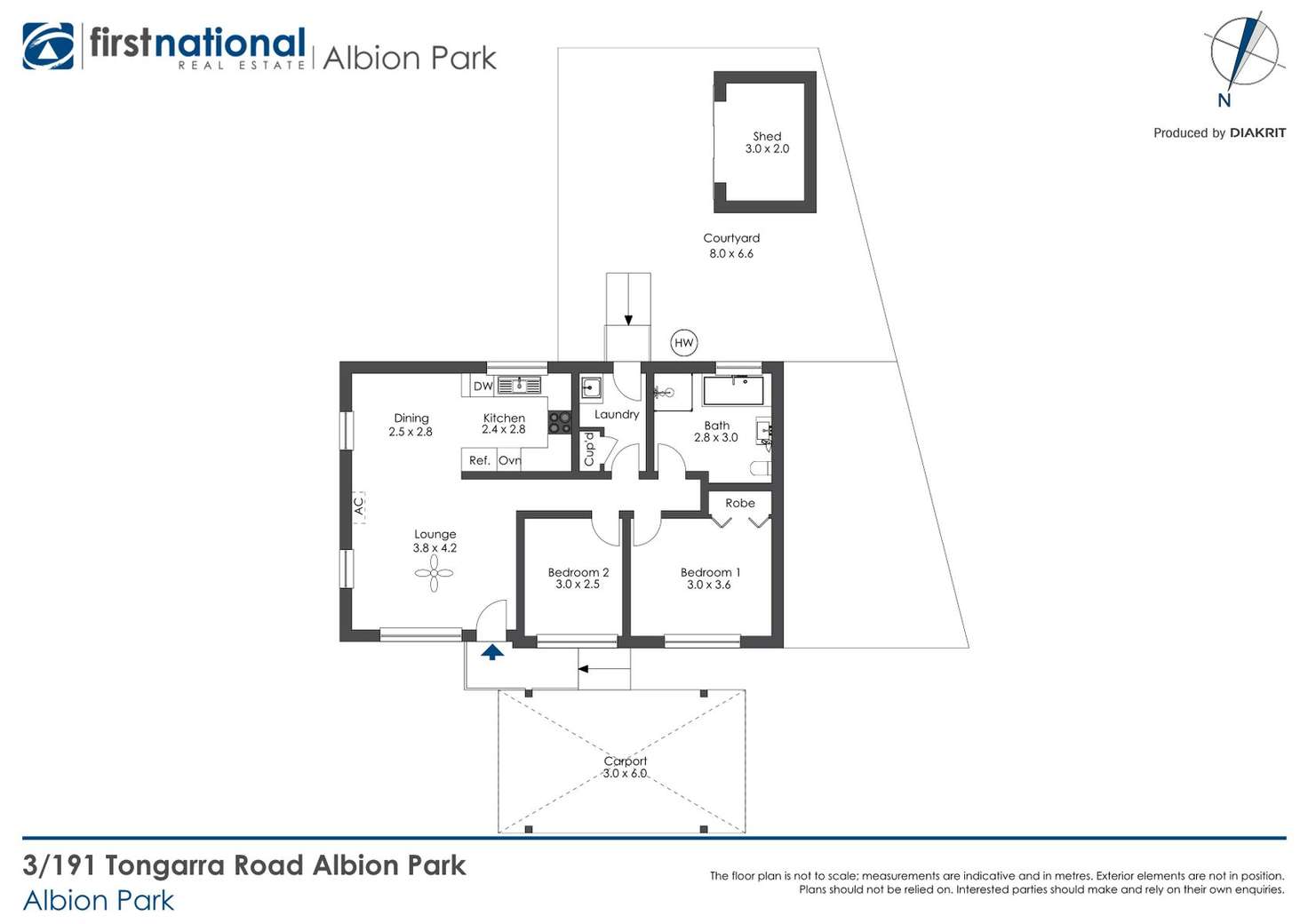Floorplan of Homely villa listing, 3/191 Tongarra Road, Albion Park NSW 2527
