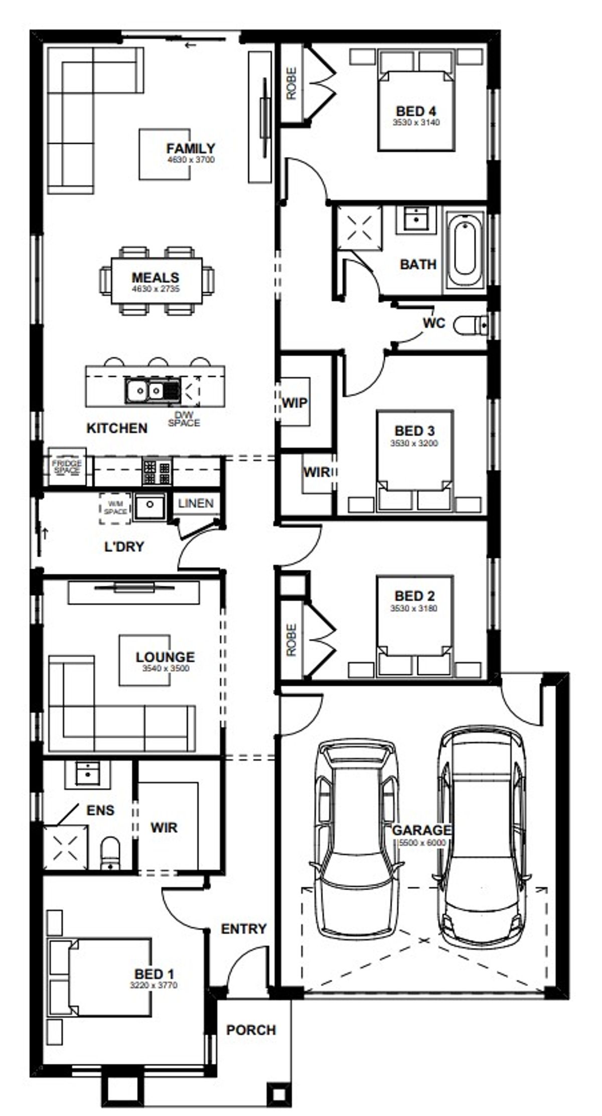 Floorplan of Homely house listing, 33 Cotter Way, Truganina VIC 3029