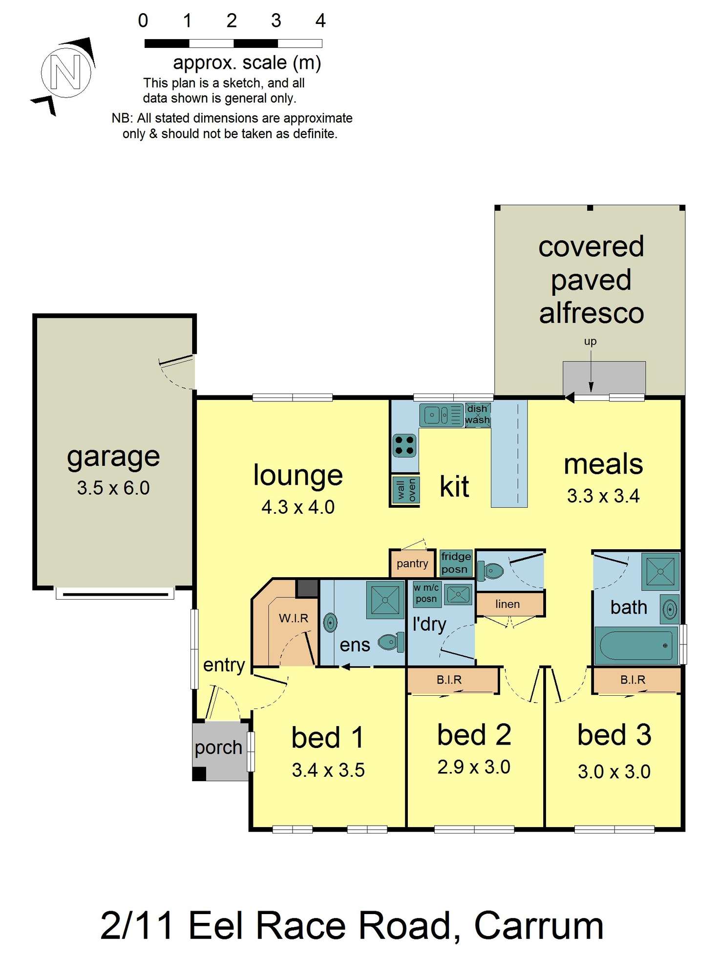 Floorplan of Homely house listing, 2/11 Eel Race Road, Carrum VIC 3197