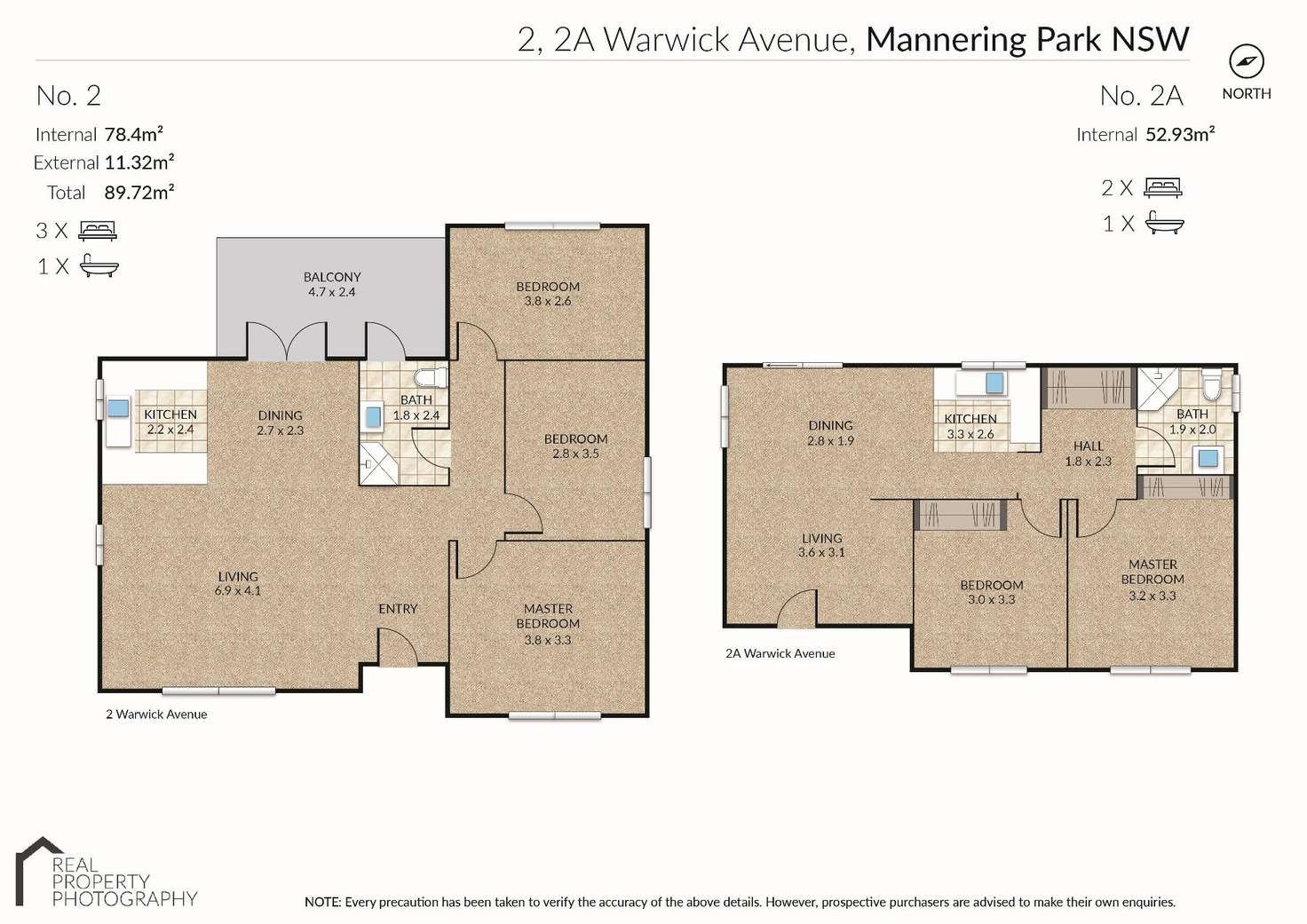 Floorplan of Homely house listing, 2 Warwick Avenue, Mannering Park NSW 2259