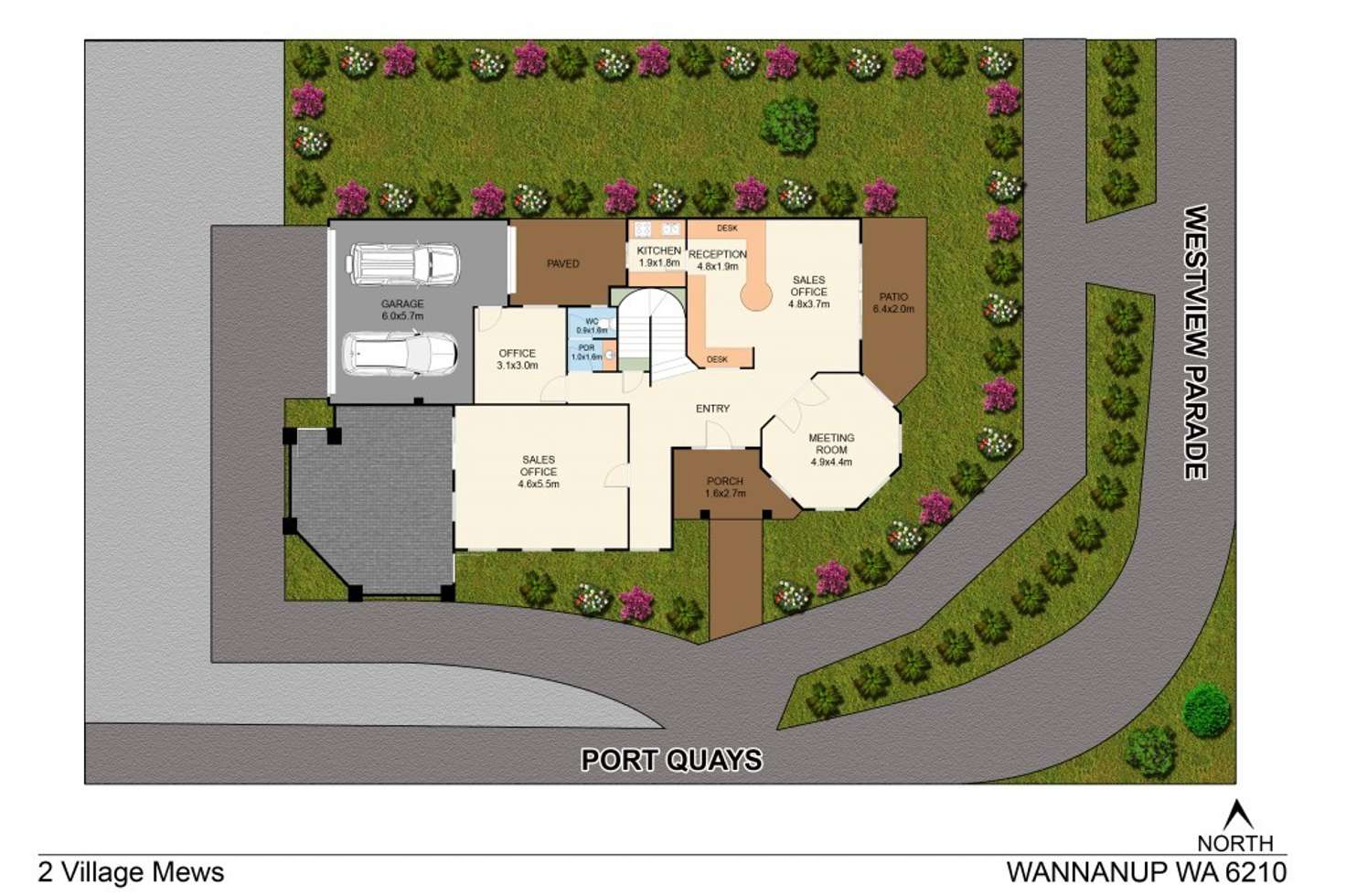 Floorplan of Homely house listing, 2 Village Mews, Wannanup WA 6210