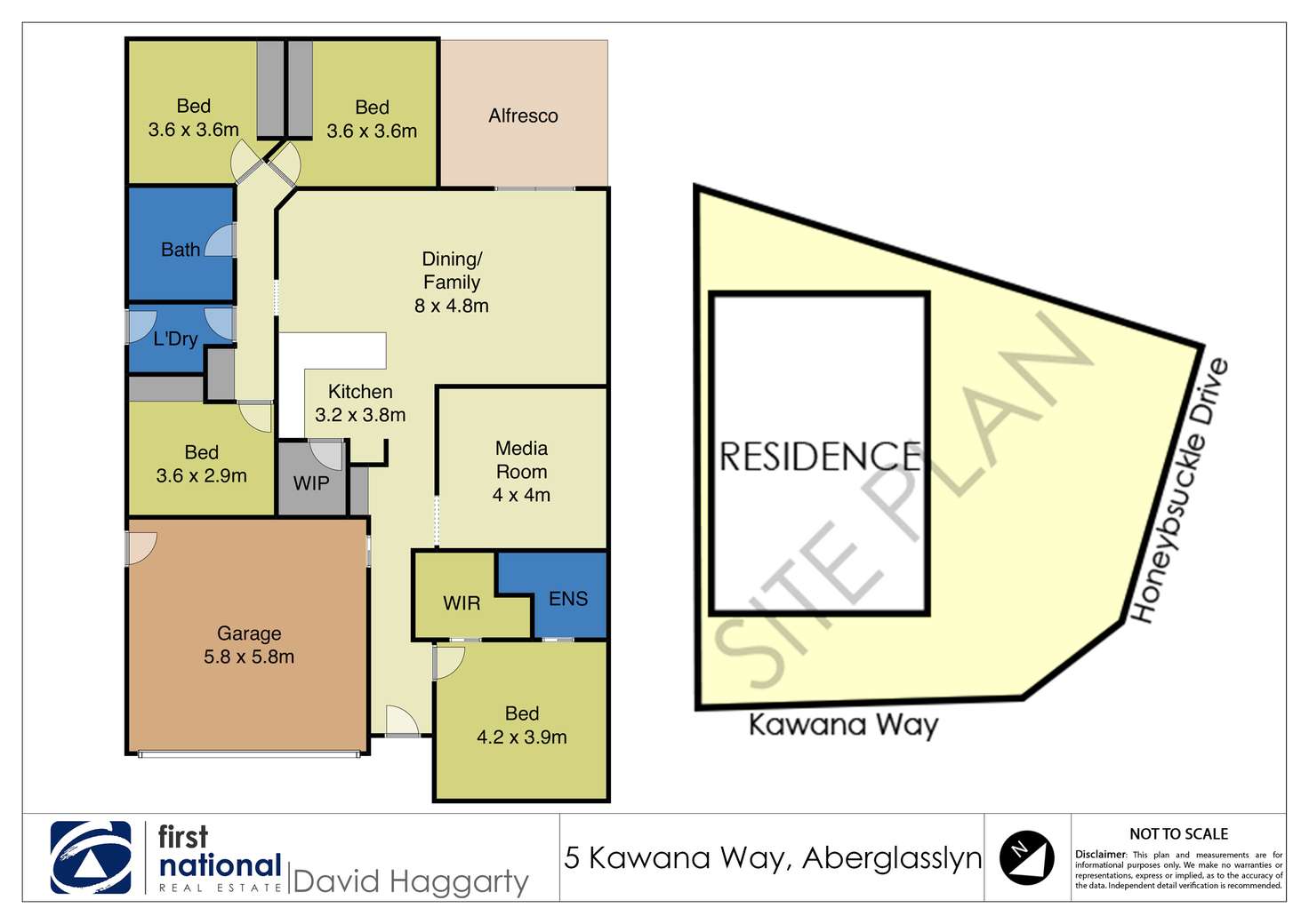 Floorplan of Homely house listing, 5 Kawana Way, Aberglasslyn NSW 2320