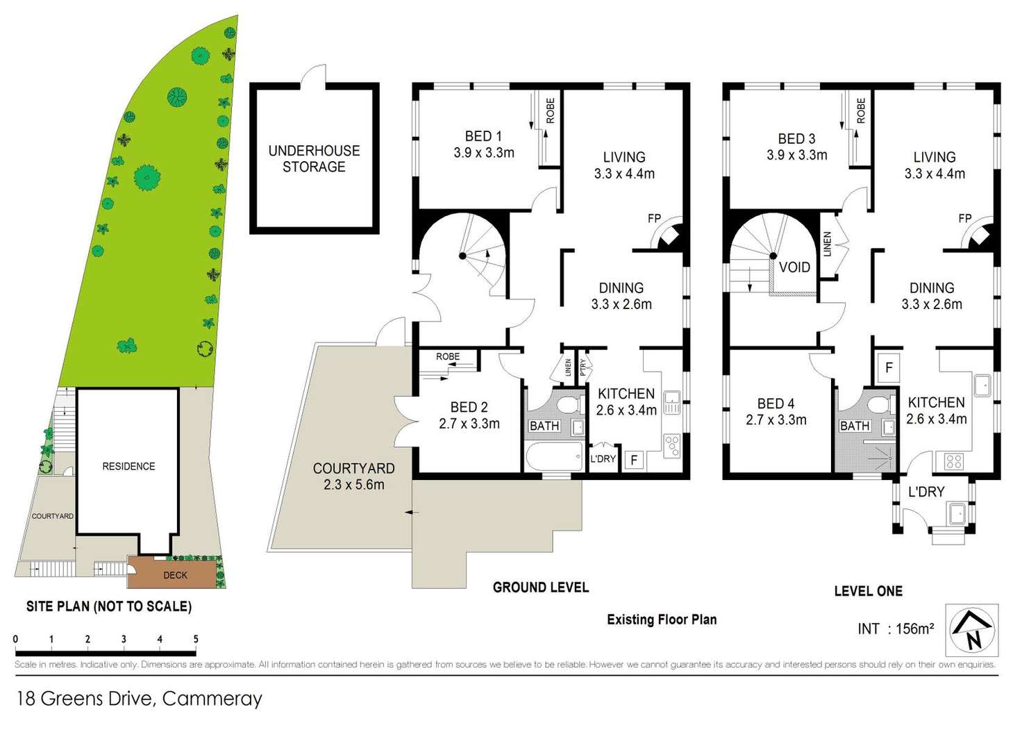 Floorplan of Homely house listing, 18 Greens Drive, Cammeray NSW 2062