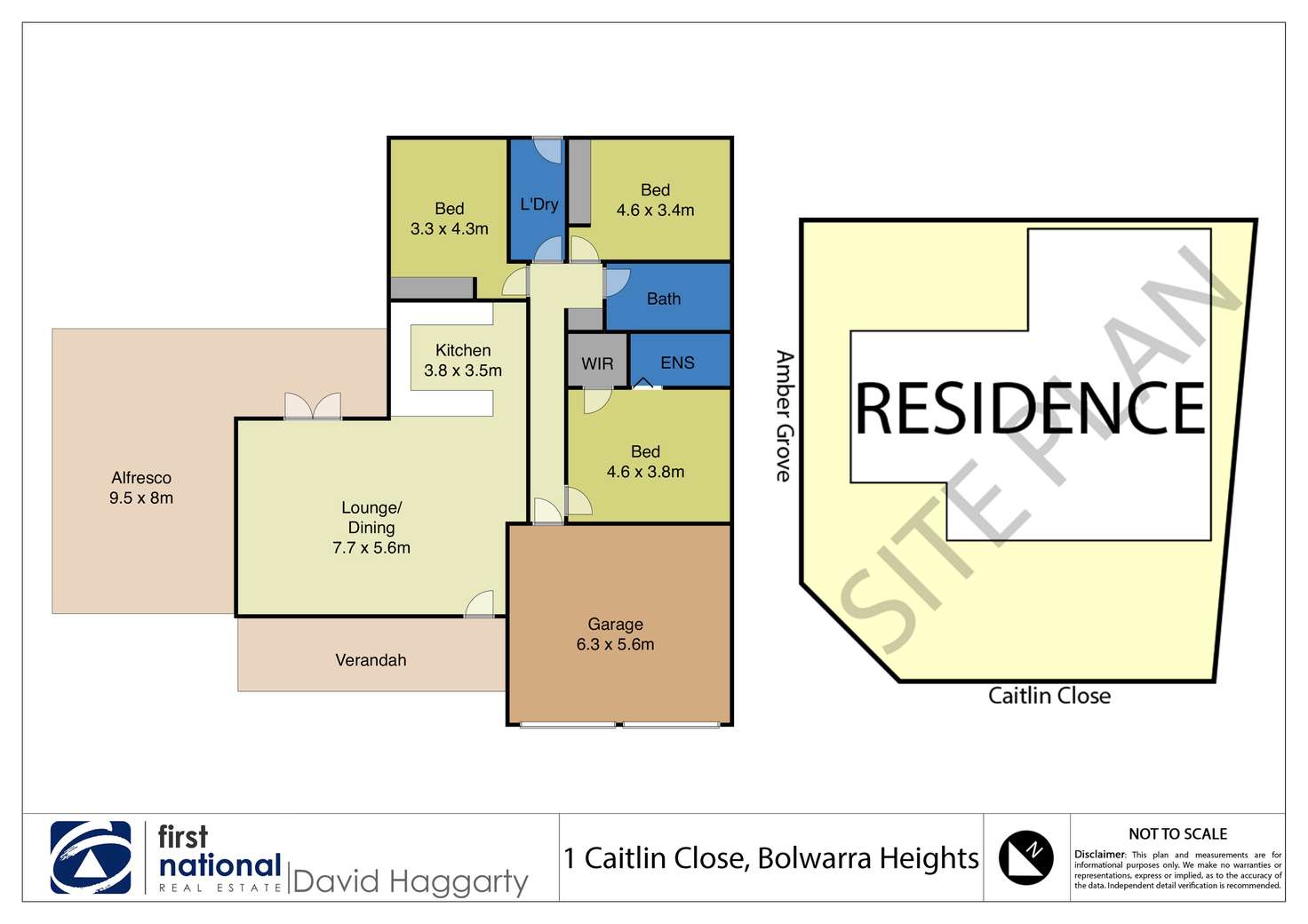 Floorplan of Homely house listing, 1 Caitlin Close, Bolwarra Heights NSW 2320