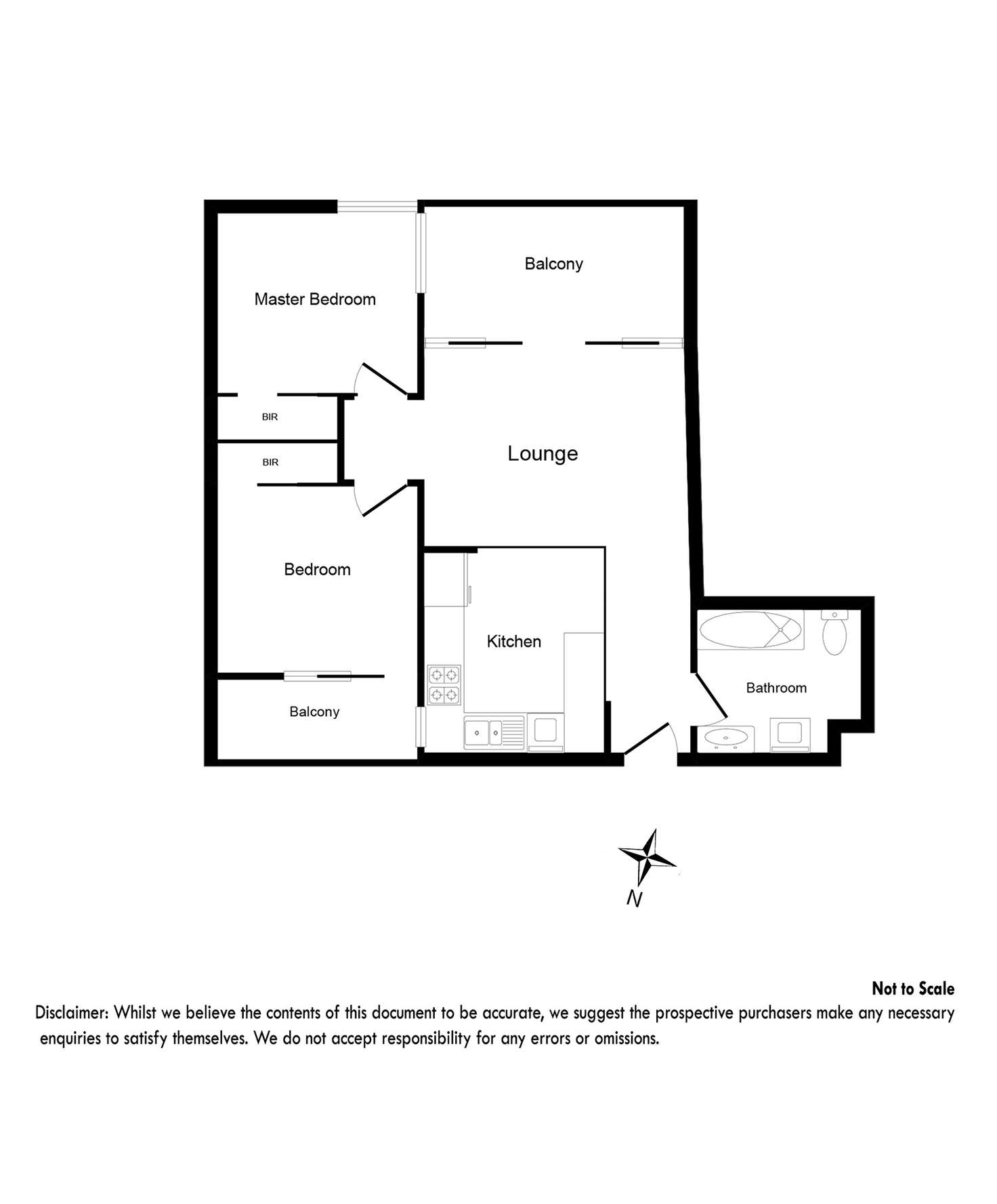 Floorplan of Homely apartment listing, 15/22 Howard Street, North Melbourne VIC 3051