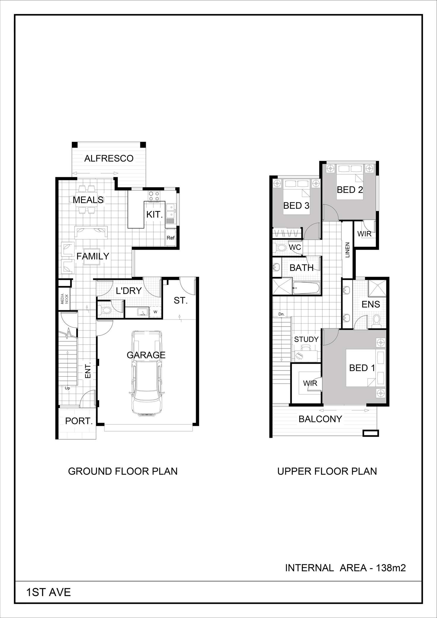 Floorplan of Homely residentialLand listing, 1 First Avenue, Applecross WA 6153