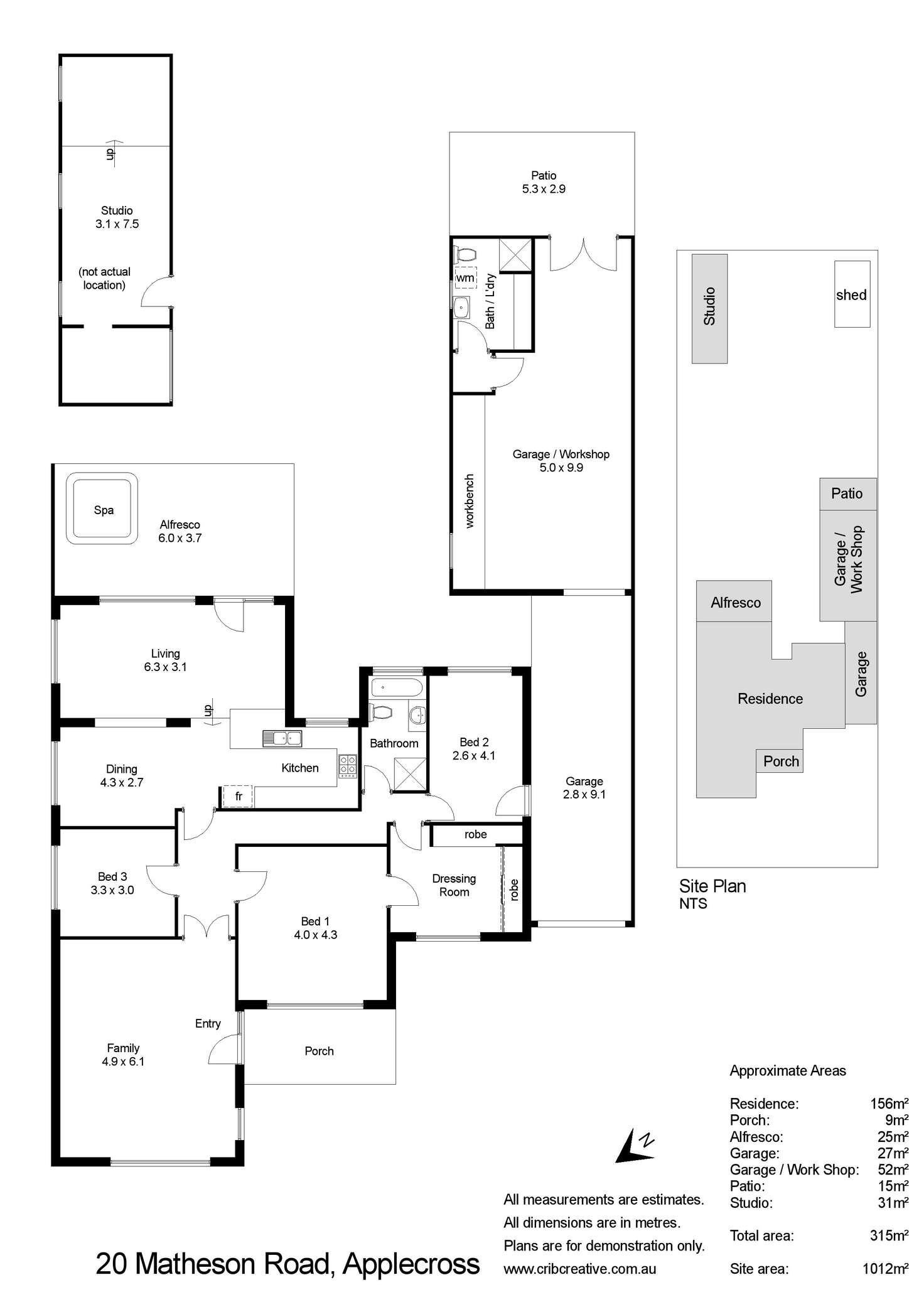 Floorplan of Homely house listing, 20 Matheson Road, Applecross WA 6153