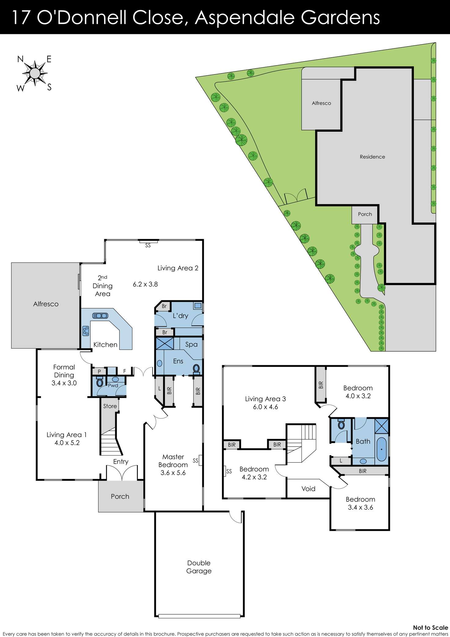 Floorplan of Homely house listing, 17 O'Donnell Close, Aspendale Gardens VIC 3195